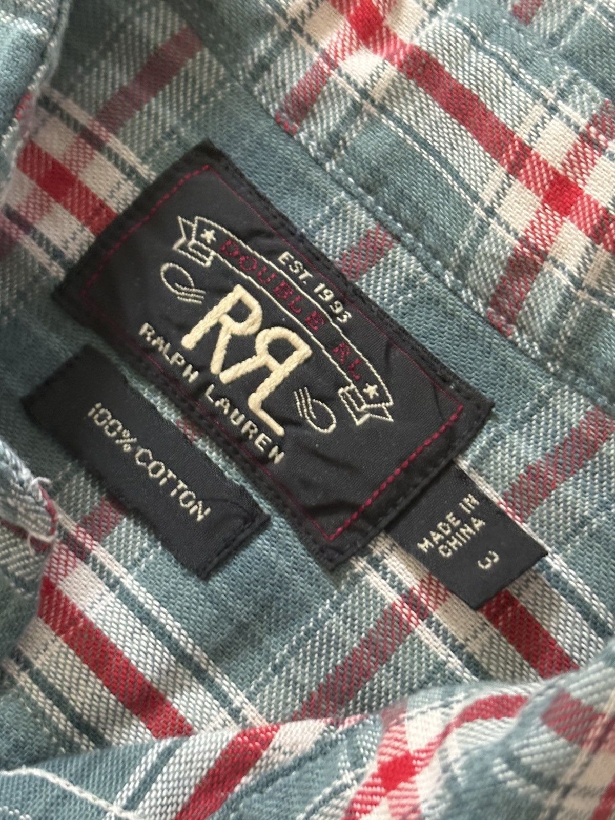 RRL Ralph Lauren Ralph Lauren Double RL Shirt Size L / US 10 / IT 46 - 5 Thumbnail