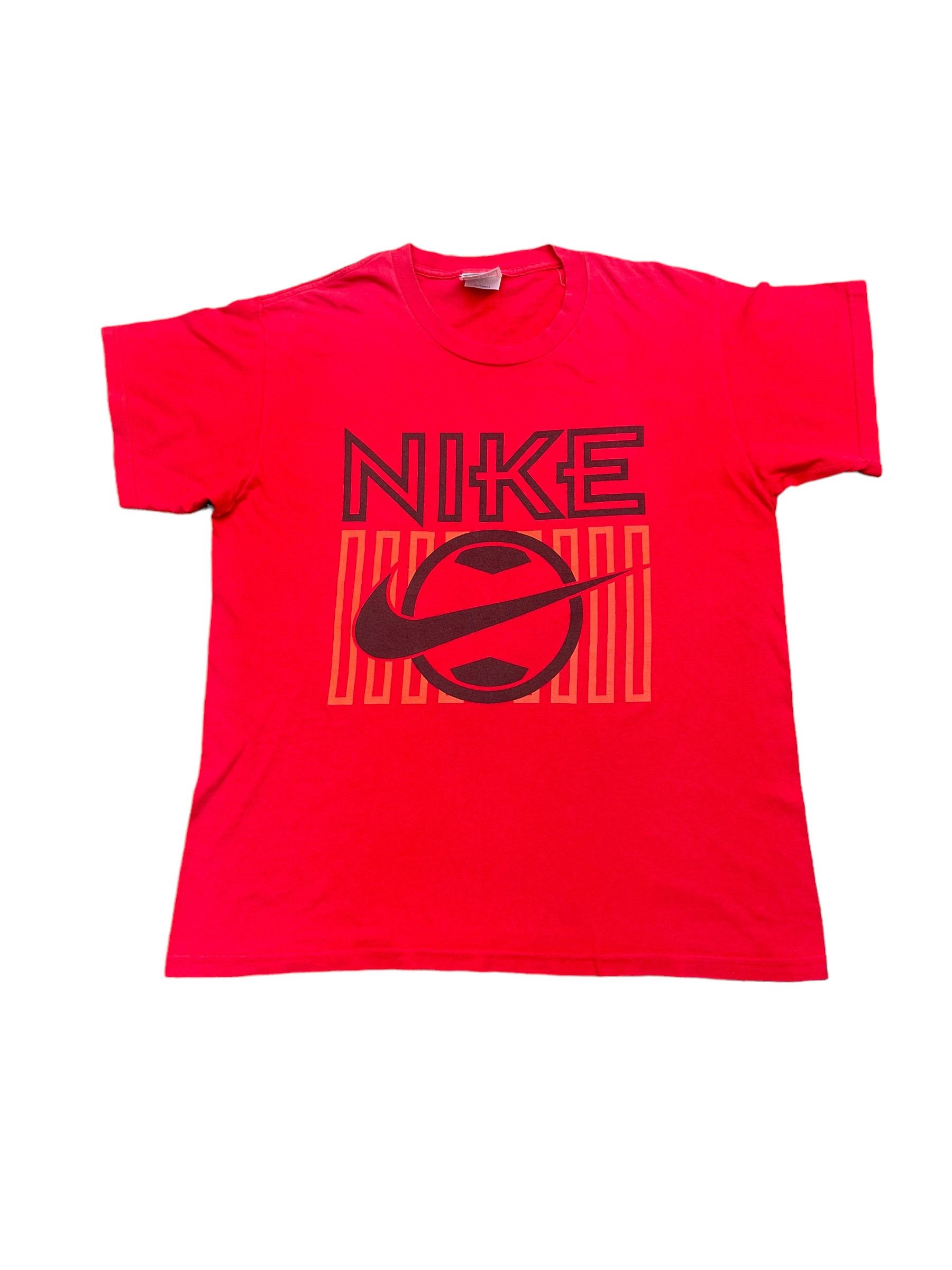 Nike × Vintage Vintage 90's Nike T-shirt Size US L / EU 52-54 / 3 - 1 Thumbnail