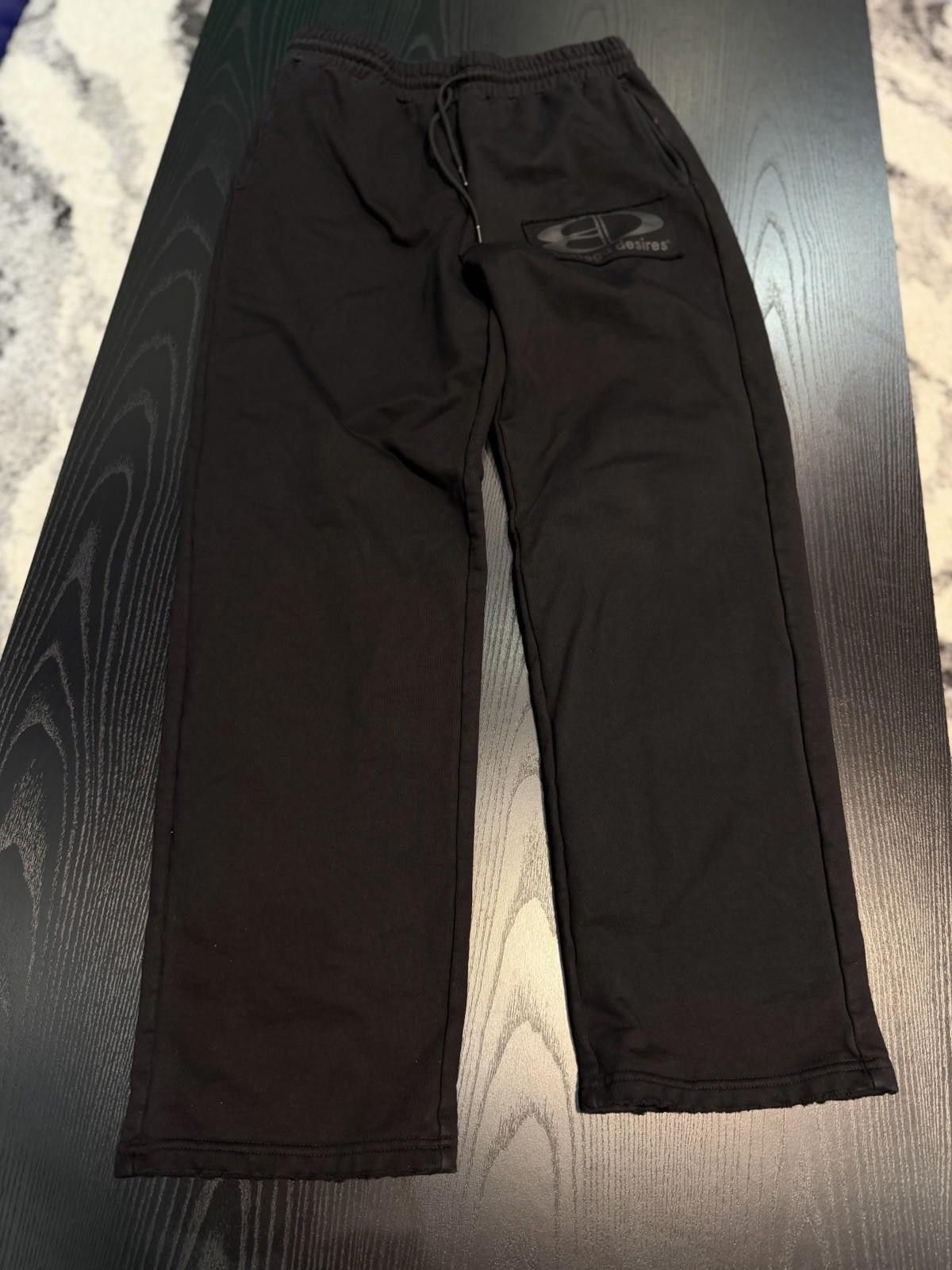 Bottega Veneta Bottega Desires Men’s Size Medium Sweatpants Black Size US 32 / EU 48 - 5 Thumbnail