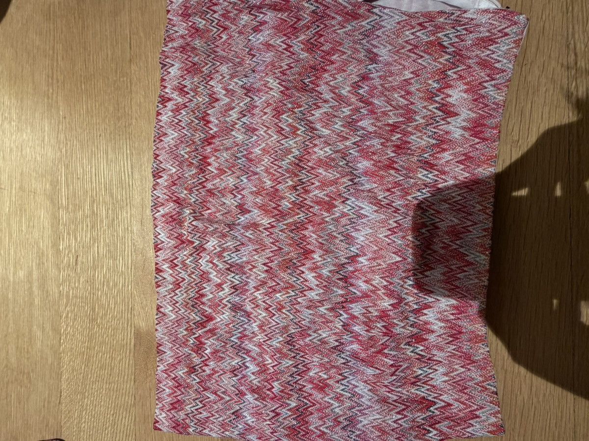 Missoni Missoni Pink Orange White Mini Skirt Size 28" / US 6 / IT 42 - 6 Thumbnail