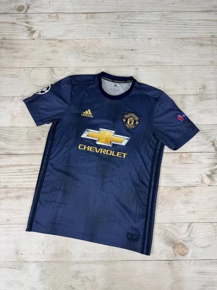 Adidas Adidas Manchester United 2018 2019 Rashford #10 Third Jersey Size US M / EU 48-50 / 2 - 2 Thumbnail