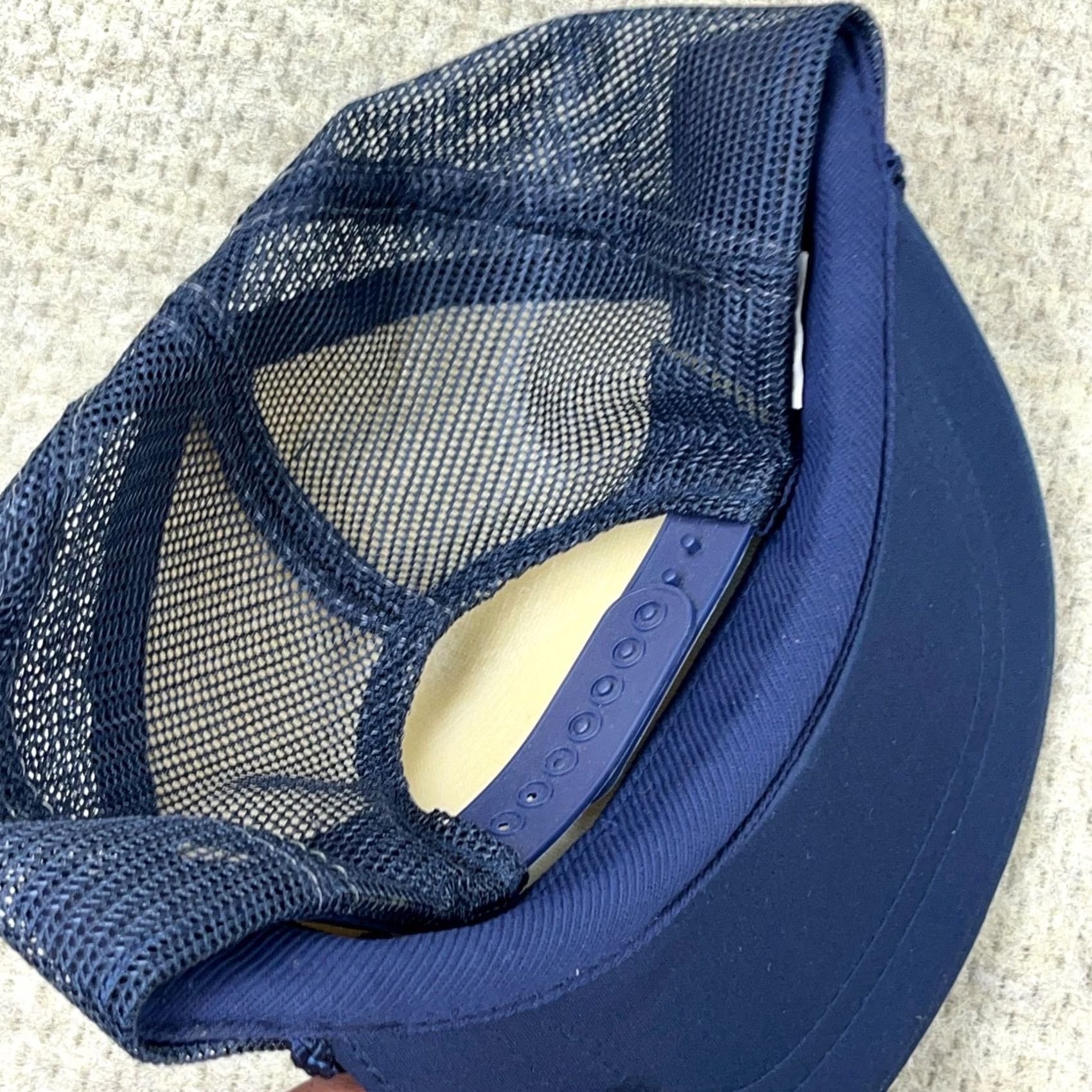 Vintage Vintage Ford Thunderbird 57 T-Bird Trucker Hat Cap Snapback Blue White 80s 90s Size ONE SIZE - 6 Thumbnail