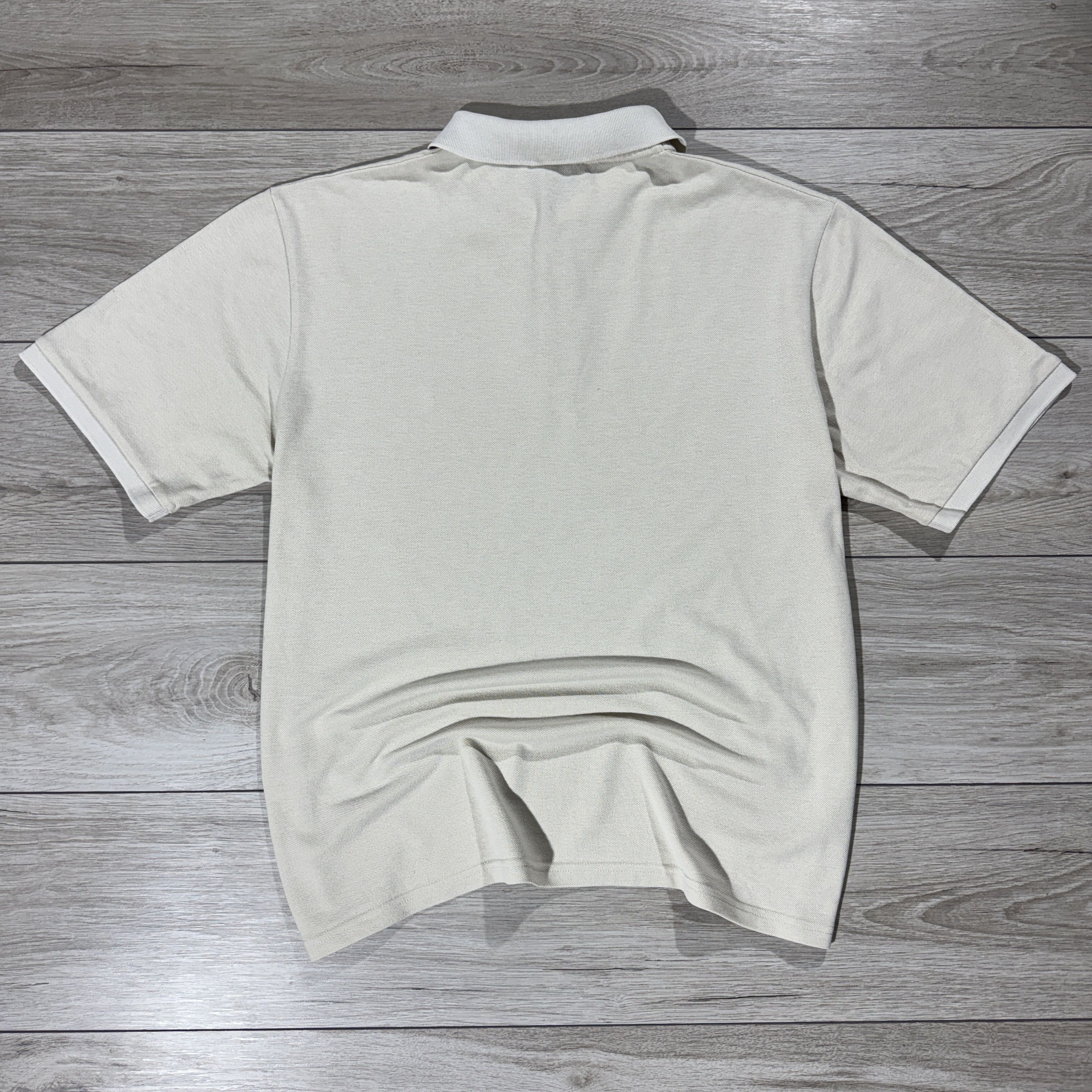 Yves Saint Laurent Vintage Yves Saint Laurent YSL Beige Pique Polo Shirt Size US XL / EU 56 / 4 - 3 Thumbnail