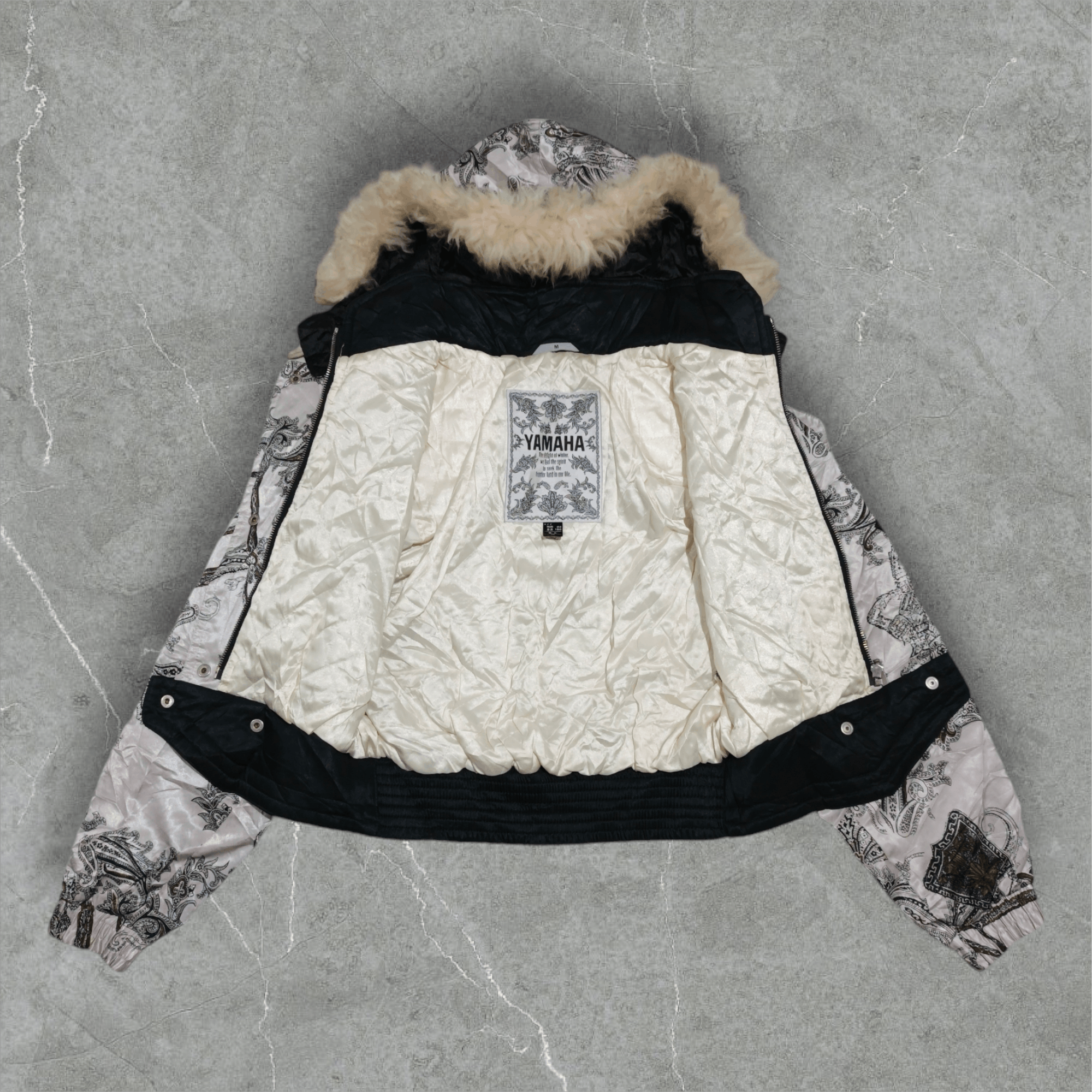 Yamaha yamaha crop jacket fur hoodie ifsixwashnine lgb style Size M / US 6-8 / IT 42-44 - 2 Thumbnail