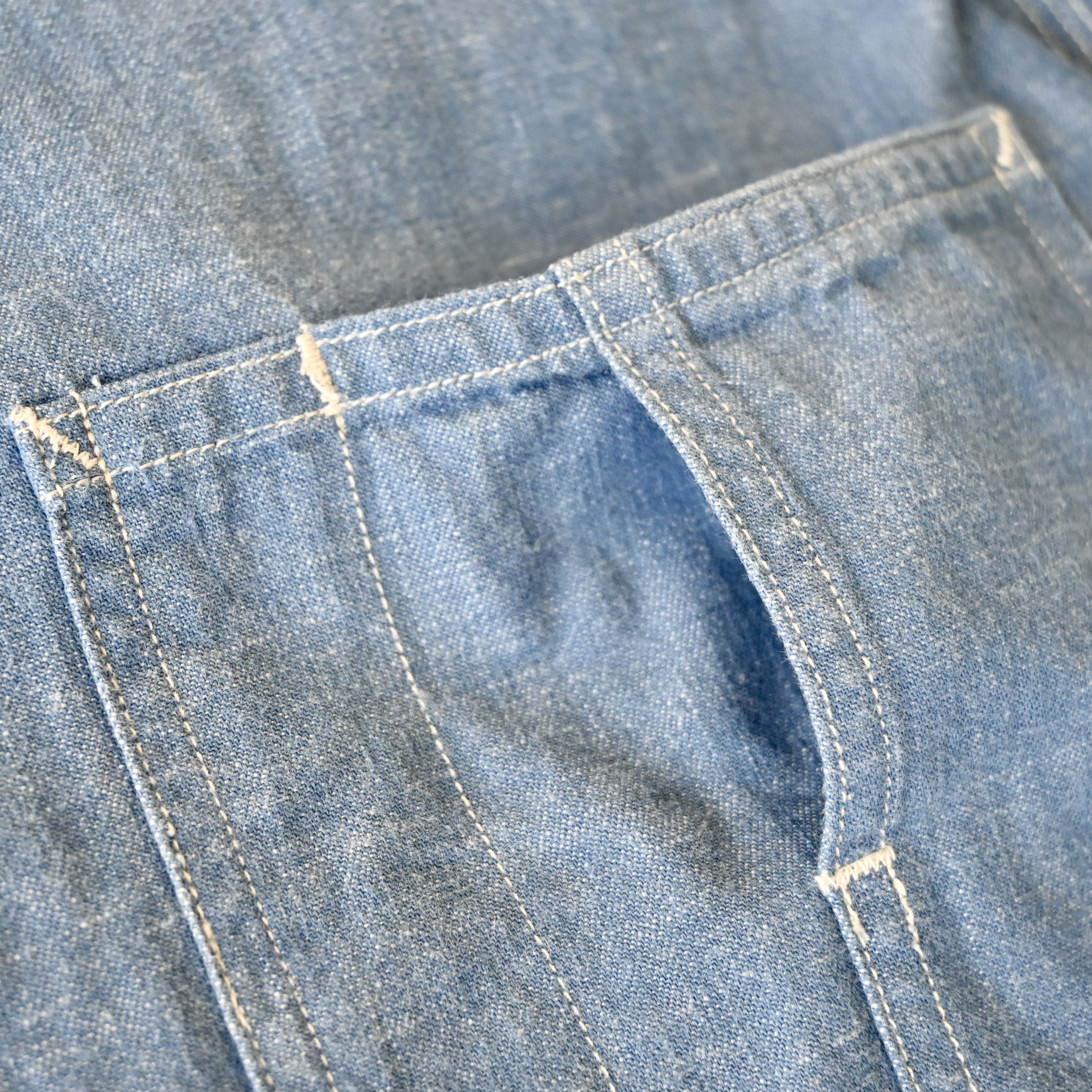 Beams Plus BEAMS Plus x Sunny Sports half-zip denim work shirt Size US M / EU 48-50 / 2 - 19 Thumbnail