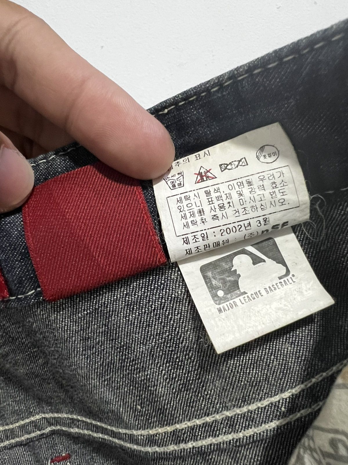 Japanese Brand × Vintage SS02 MLB BAGGY JORTS Size US 32 / EU 48 - 9 Thumbnail