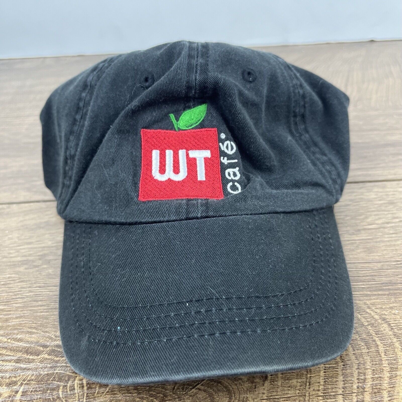 Other WT Cafe Hat Black Hat Adjustable Adult Fit Hat Black Cap Size ONE SIZE - 5 Thumbnail