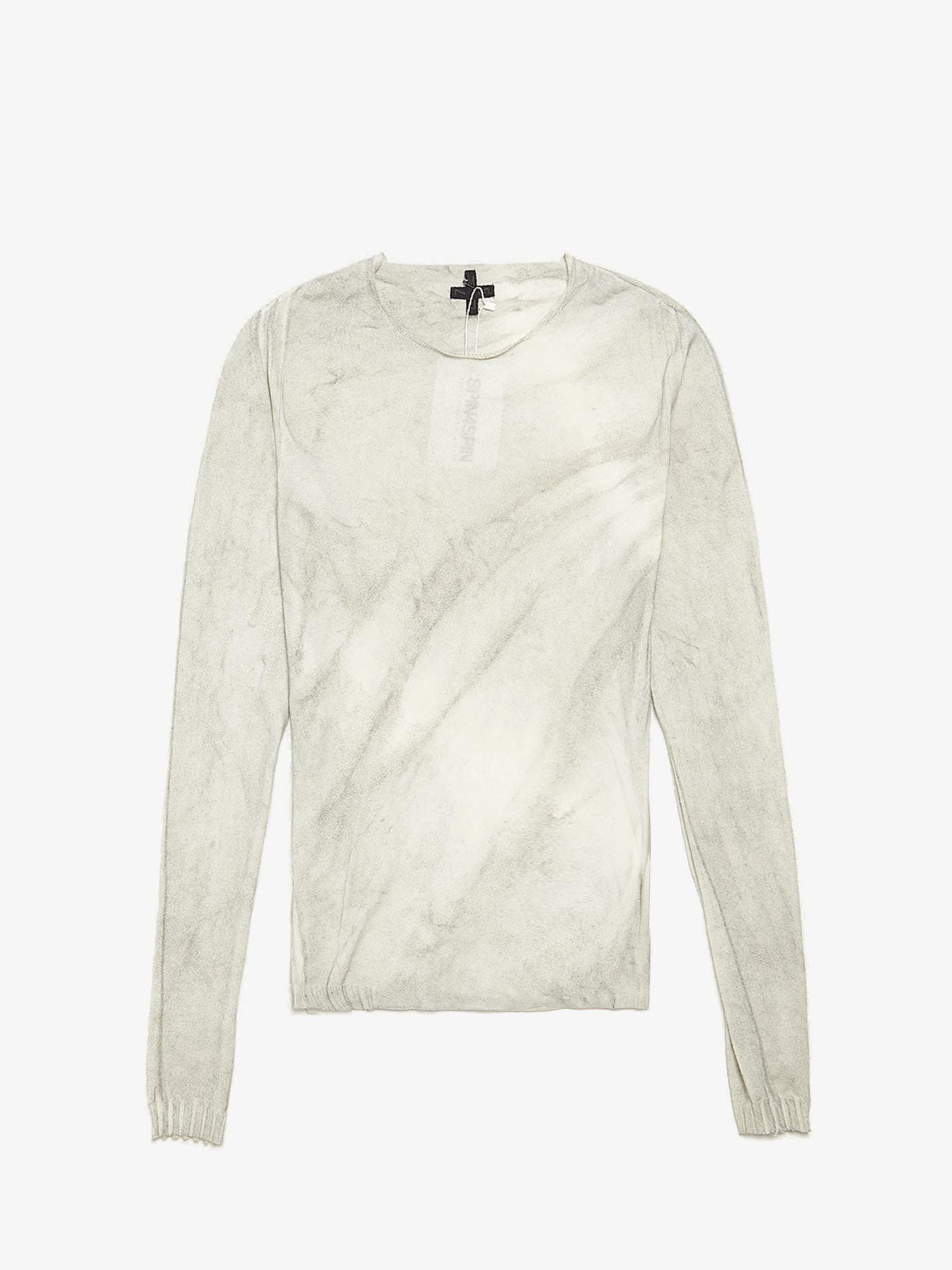 ソフト Dirty White Soft Cotton Longsleeve