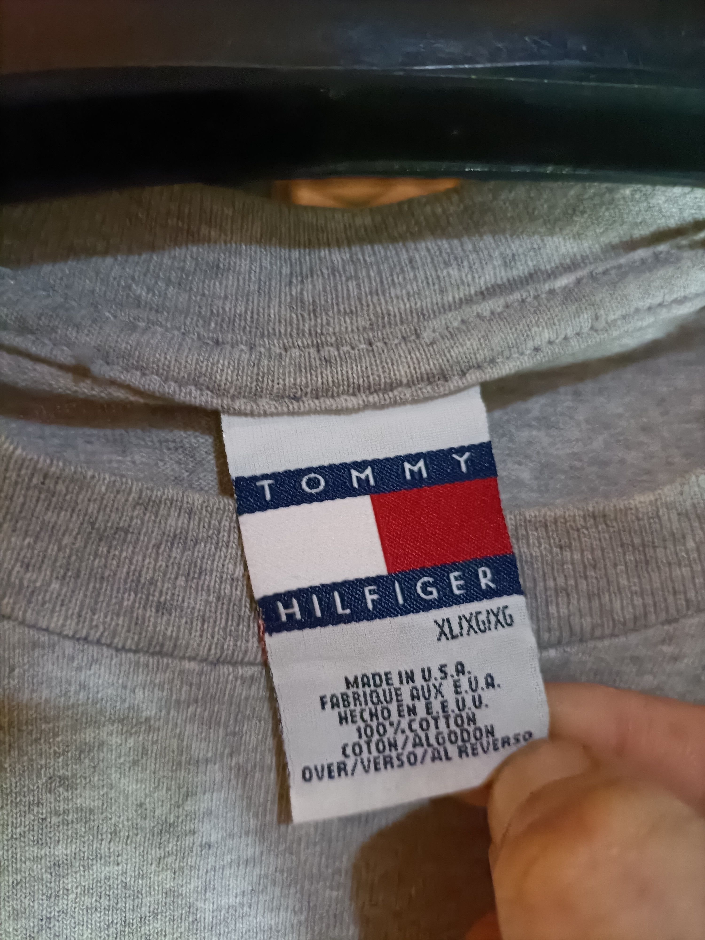 Tommy Hilfiger ⚜️RARE⚜️Tommy hilfiger baseball logo t-shirts Size US XL / EU 56 / 4 - 4 Thumbnail