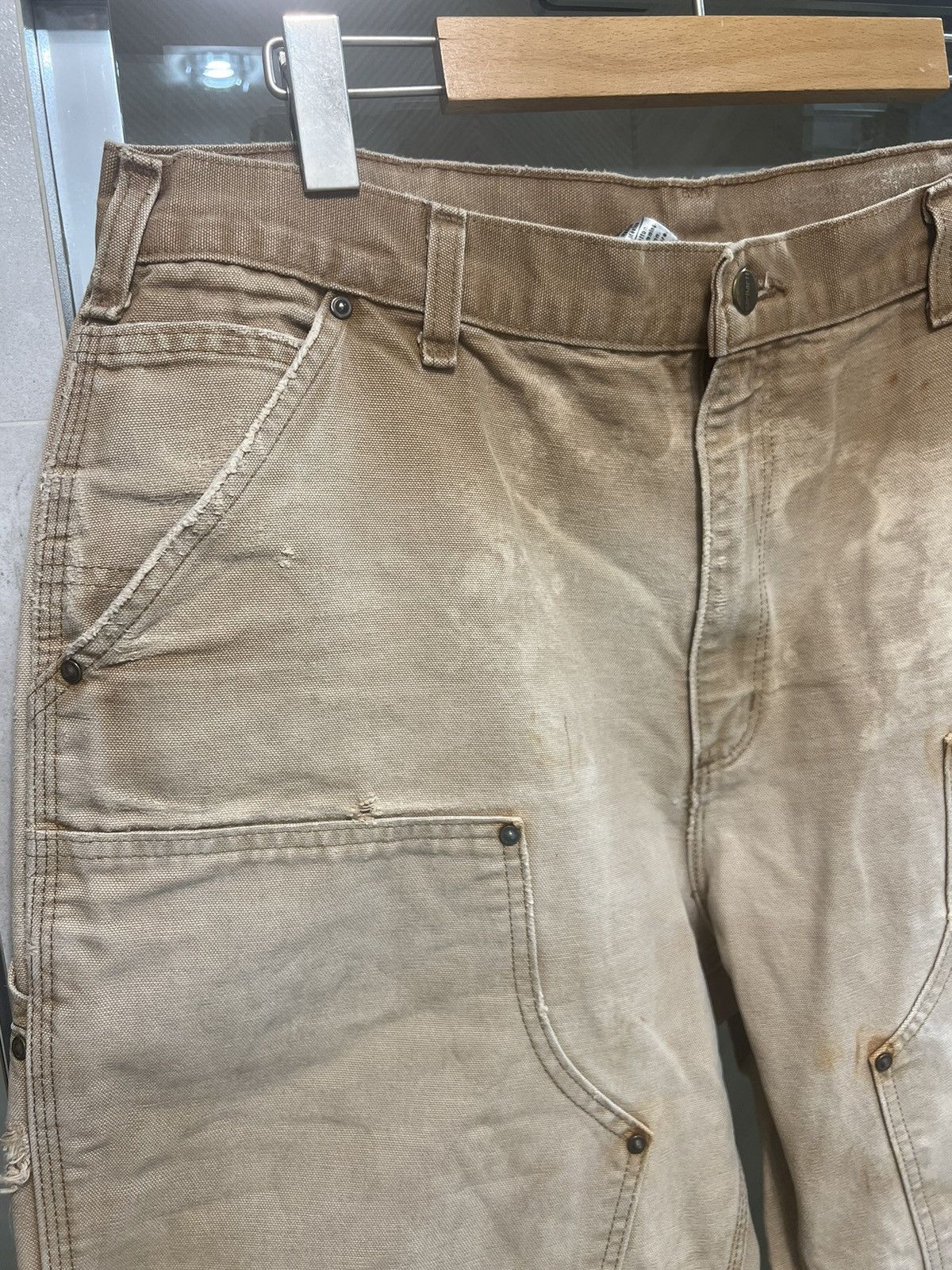 Carhartt Thrashed Distressed Carhartt Double Knee Size US 36 / EU 52 - 2 Thumbnail