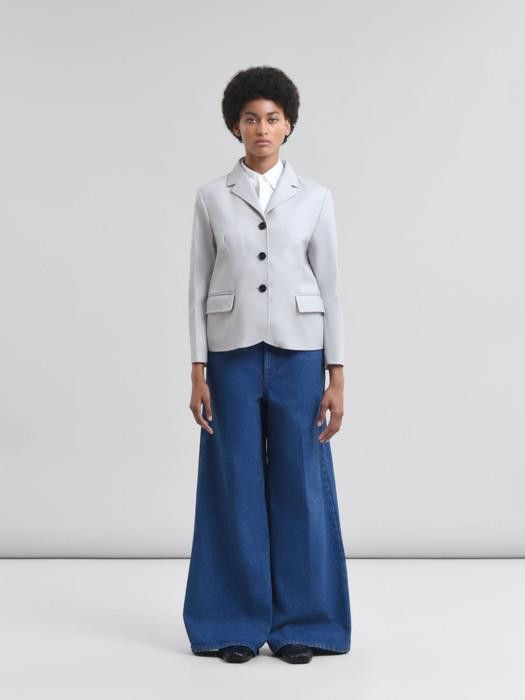 Marni o1w1db11125 Jackets in Grey Size L / US 10 / IT 46 - 2 Thumbnail