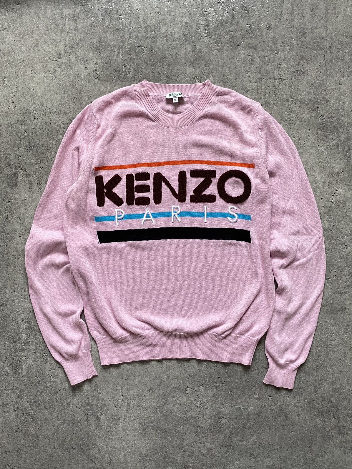 Kenzo Kenzo Cotton Pink Cute Sweater Size XS / US 0-2 / IT 36-38 - 1 Thumbnail