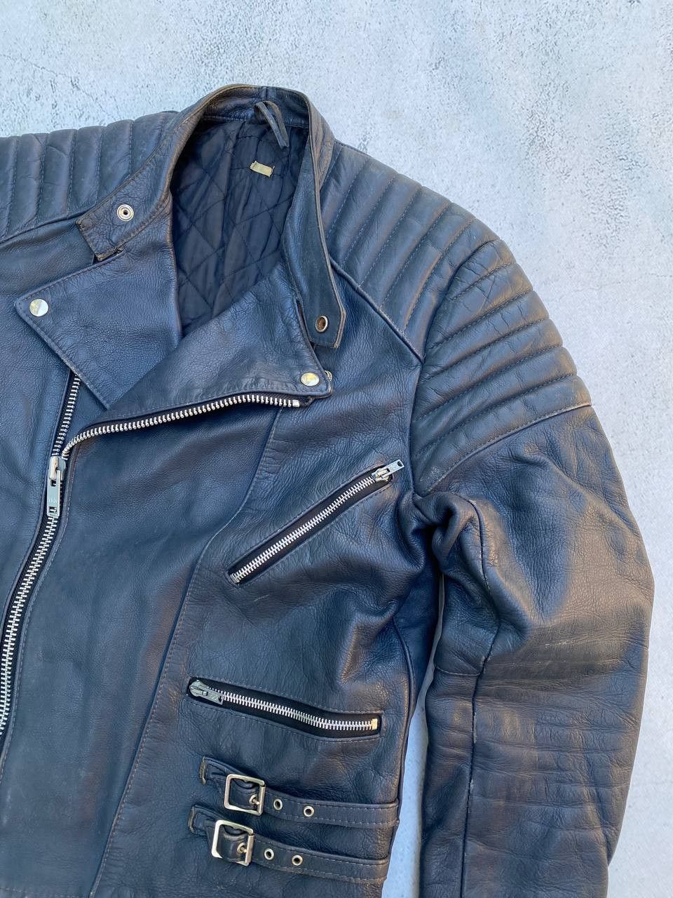 Other Leather Faded Avant Garde brown Rick Owens style Jacket Size US M / EU 48-50 / 2 - 11 Thumbnail