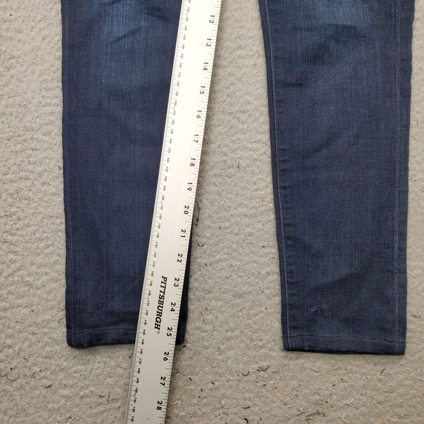 Denime AG Adriano Goldschmied Jeans Women 27R Blue Legging Ankle Super Skinny Denim Jeans Size 27" / US 4 / IT 40 - 4 Thumbnail