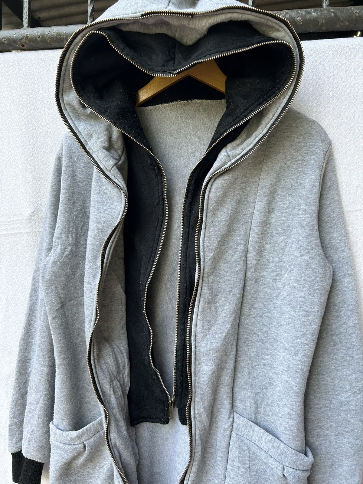 Hysteric Glamour Double layers fullzip hoodie archived style Size US L / EU 52-54 / 3 - 6 Thumbnail