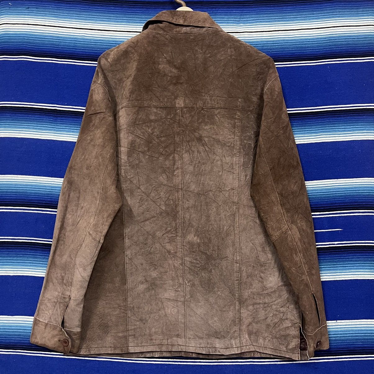 Genuine Leather × Guess × Vintage Vintage GUESS Classic Genuine Leather Shirt Size US S / EU 44-46 / 1 - 4 Thumbnail