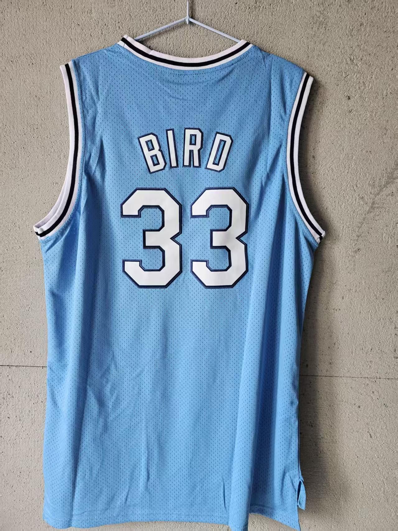 NCAA Indiana State #33 Larry Bird Jersey Blue Size US XXL / EU 58 / 5 - 2 Thumbnail