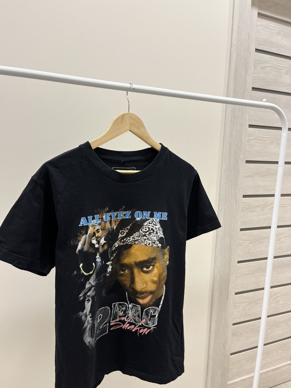 Rap Tees Vintage 2pac t-shirt tee big logo rap Size US M / EU 48-50 / 2 - 2 Thumbnail