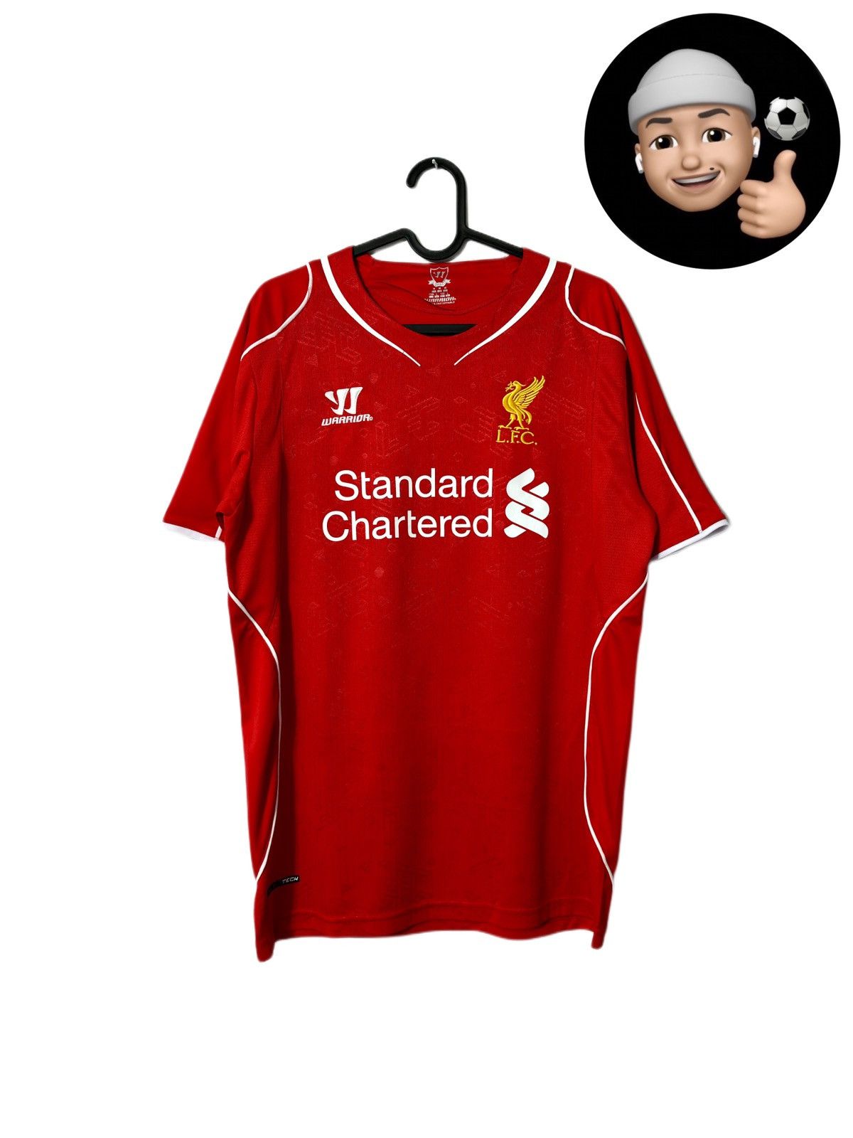 Vintage × Warrior 2014 2015 Liverpool England Warrior Home Away Soccer Jersey Size US M / EU 48-50 / 2 - 1 Thumbnail