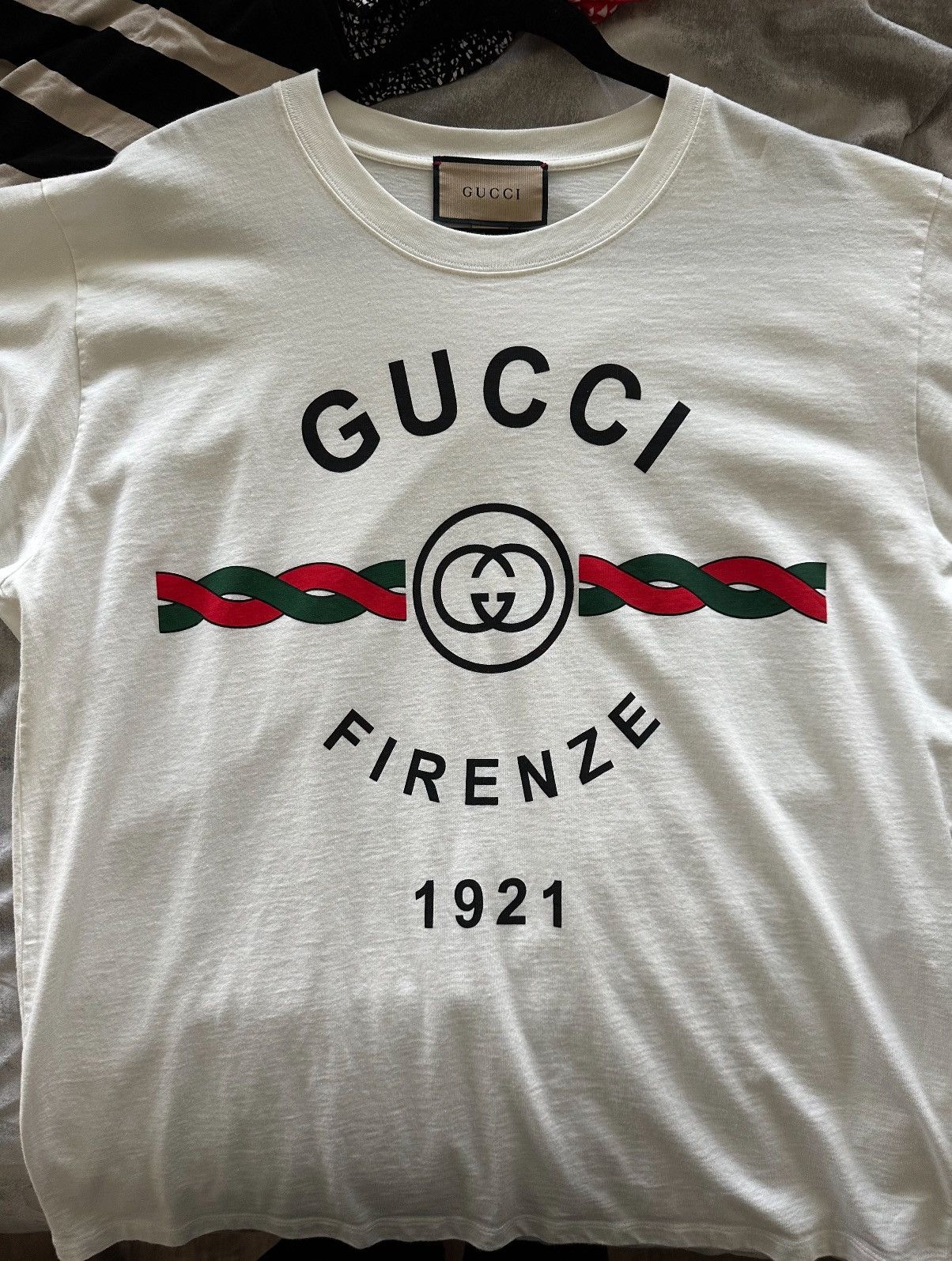 Gucci Gucci “firenze 1921” T-shirt Size US L / EU 52-54 / 3 - 1 Thumbnail