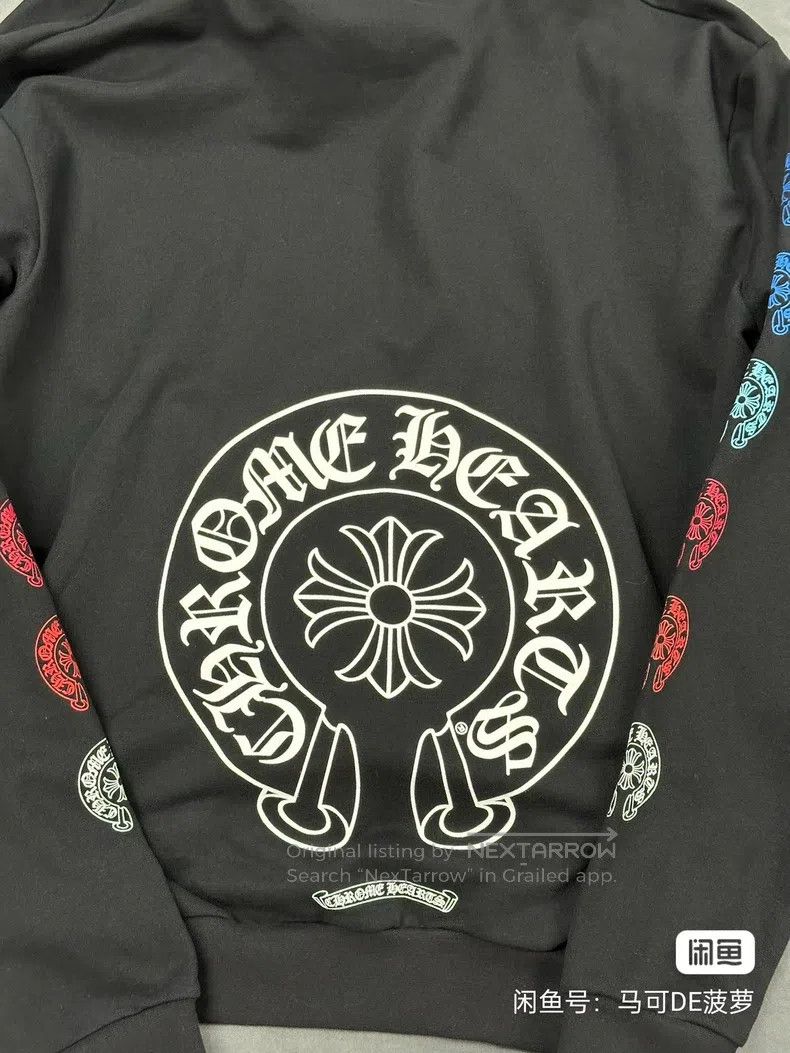 Chrome Hearts CHROME HEARTS Size XXL Colorful horseshoe logo zipper coat Size US XXL / EU 58 / 5 - 7 Thumbnail