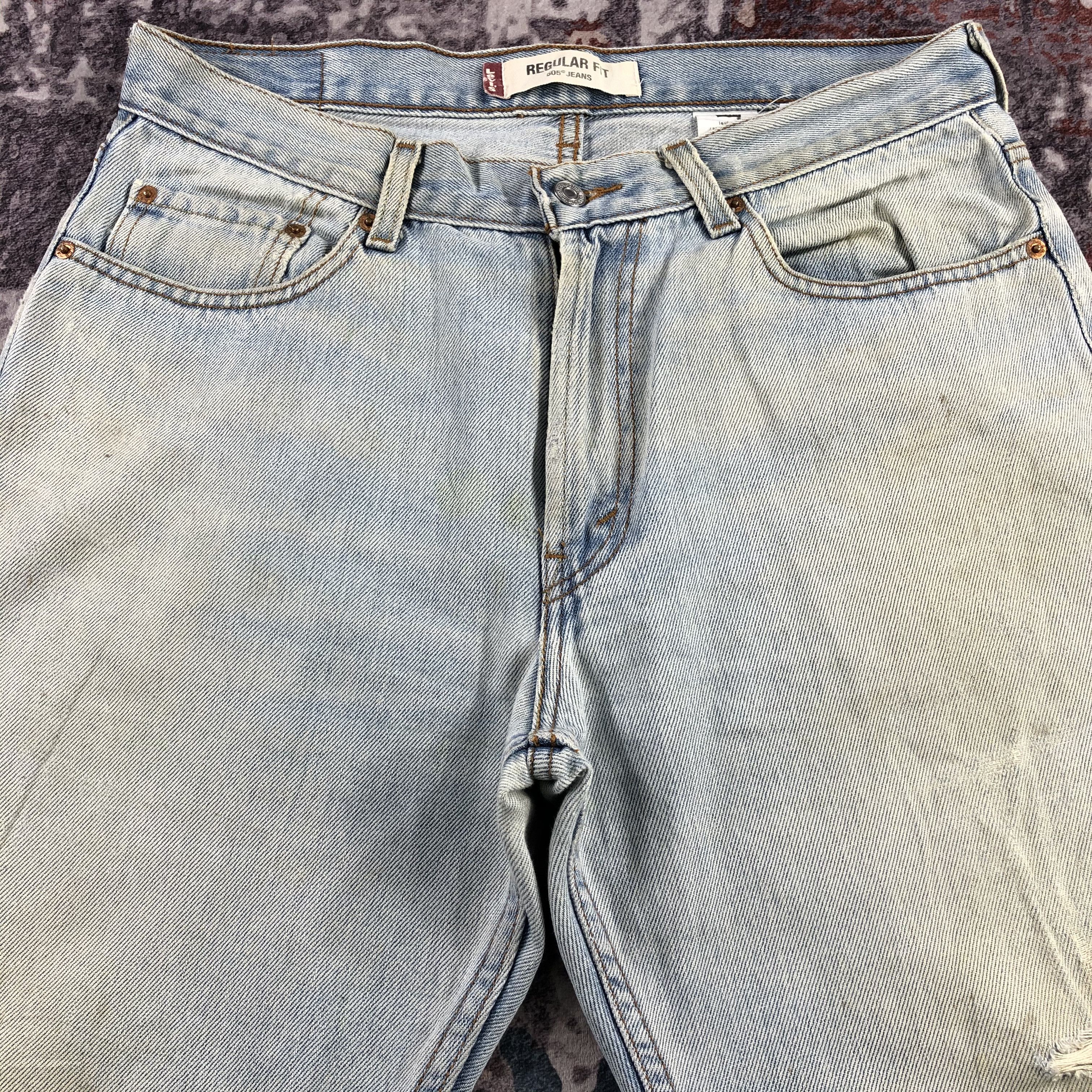 Levi's × Vintage Vintage Light Wash Levis 505 Jeans-JM2755 Size US 34 / EU 50 - 3 Thumbnail