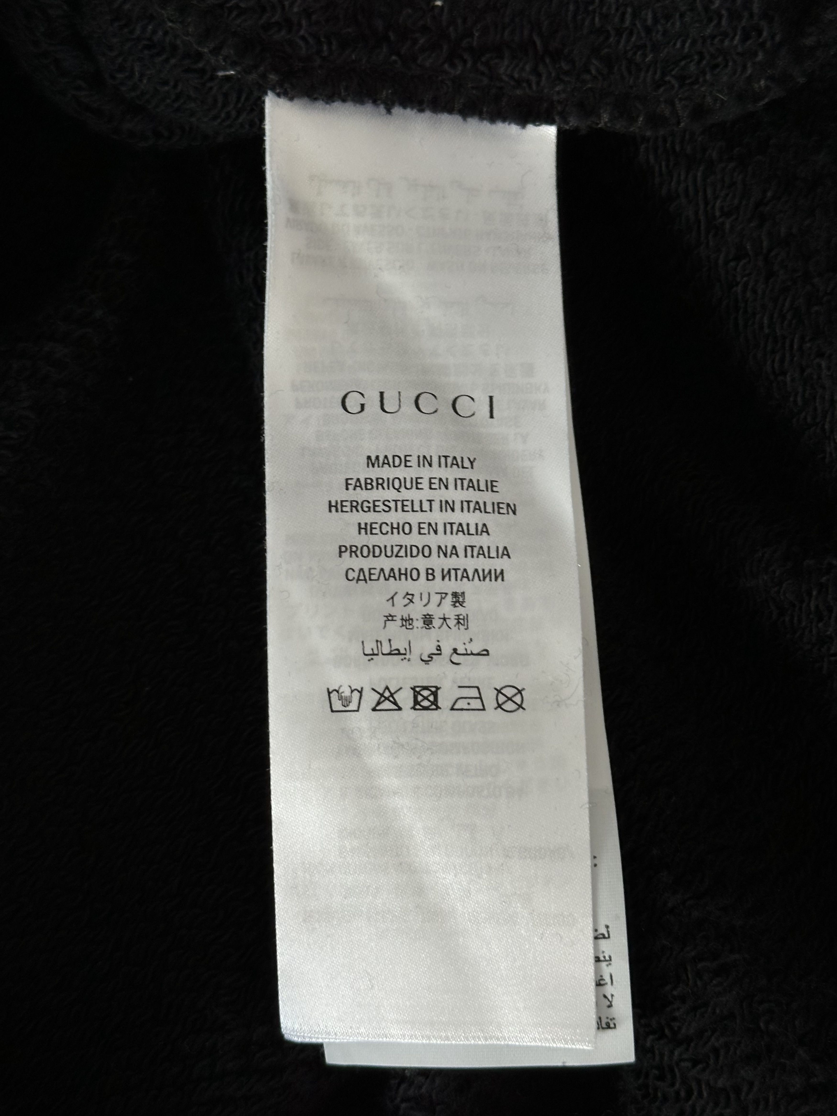Gucci Gucci Black & Yellow Bootleg logo Sweater Size US XXL / EU 58 / 5 - 5 Thumbnail