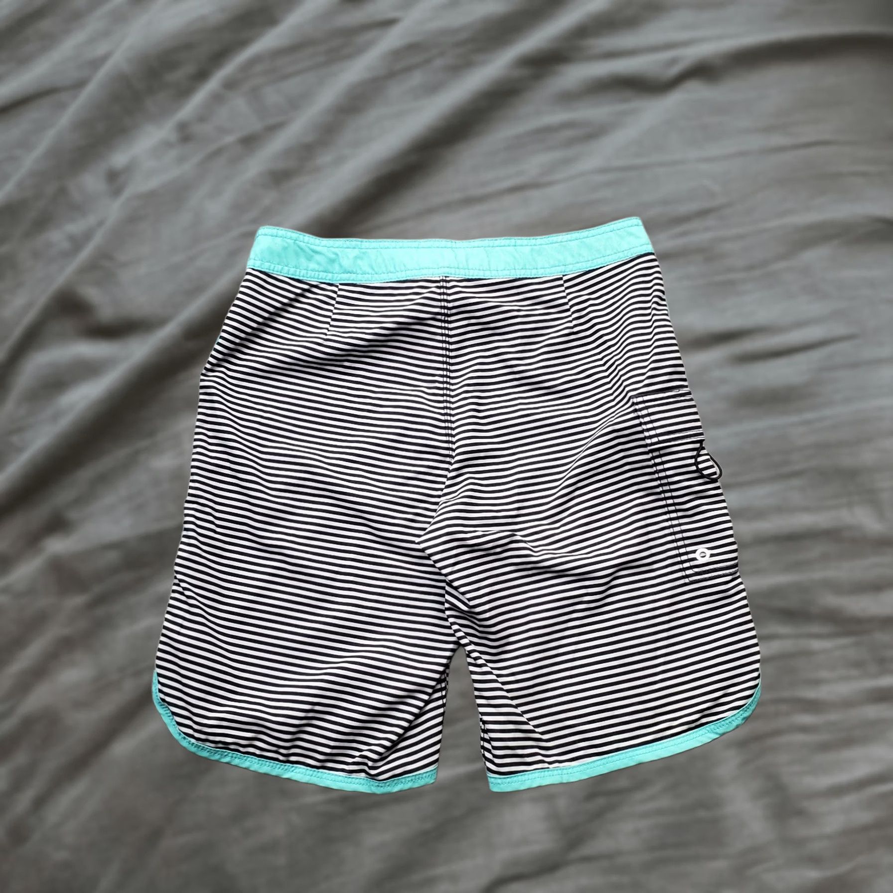 RVCA RVCA Mens Board Shorts 29 Multicolor Striped Performance Stretch ANP Surf Surfing Mens Size 29 Size US 29 - 1 Thumbnail