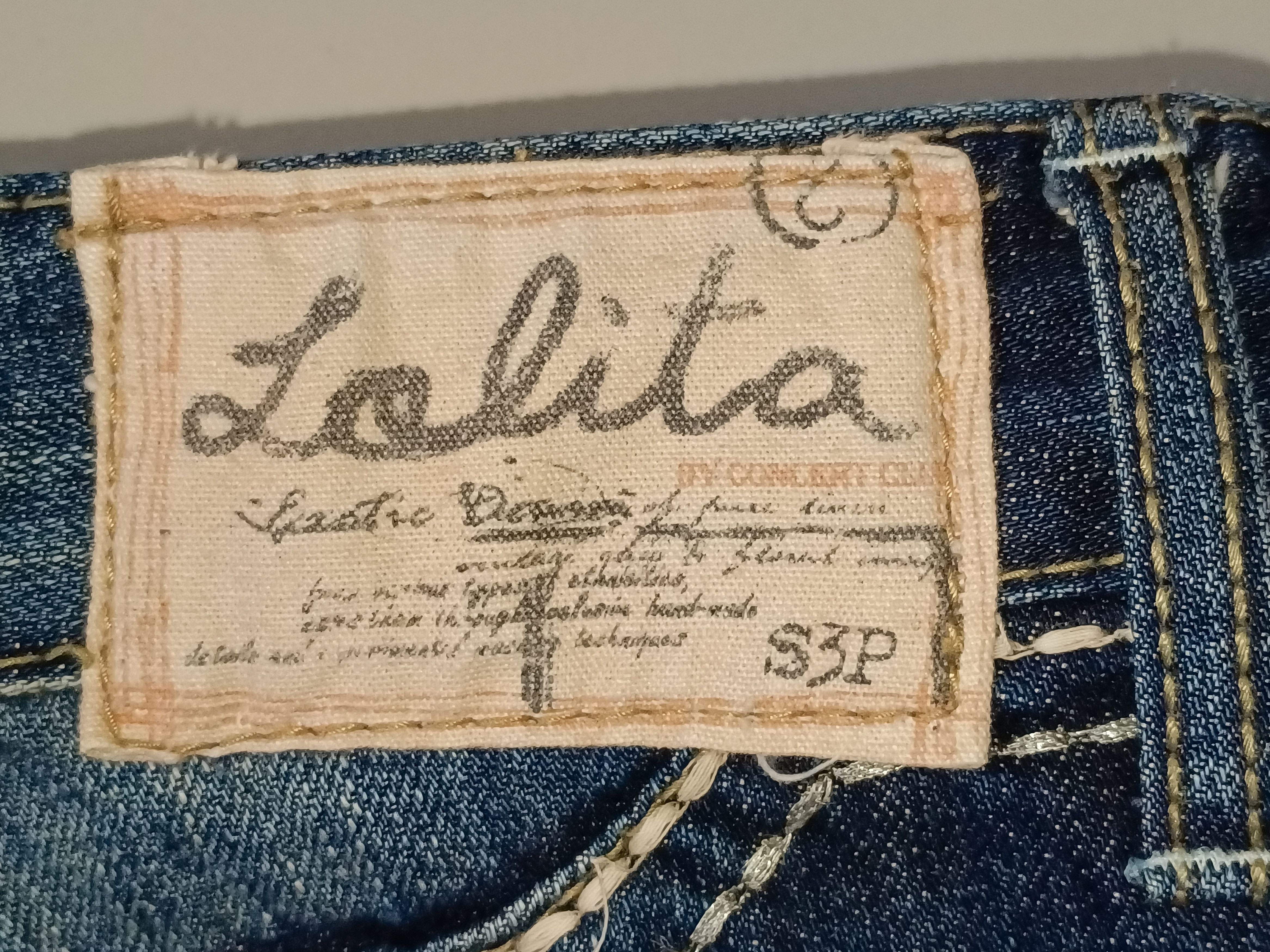 14th Addiction × If Six Was Nine Japanese Goctic Punk Lolita Jeans Y2K Size US 31 - 10 Thumbnail