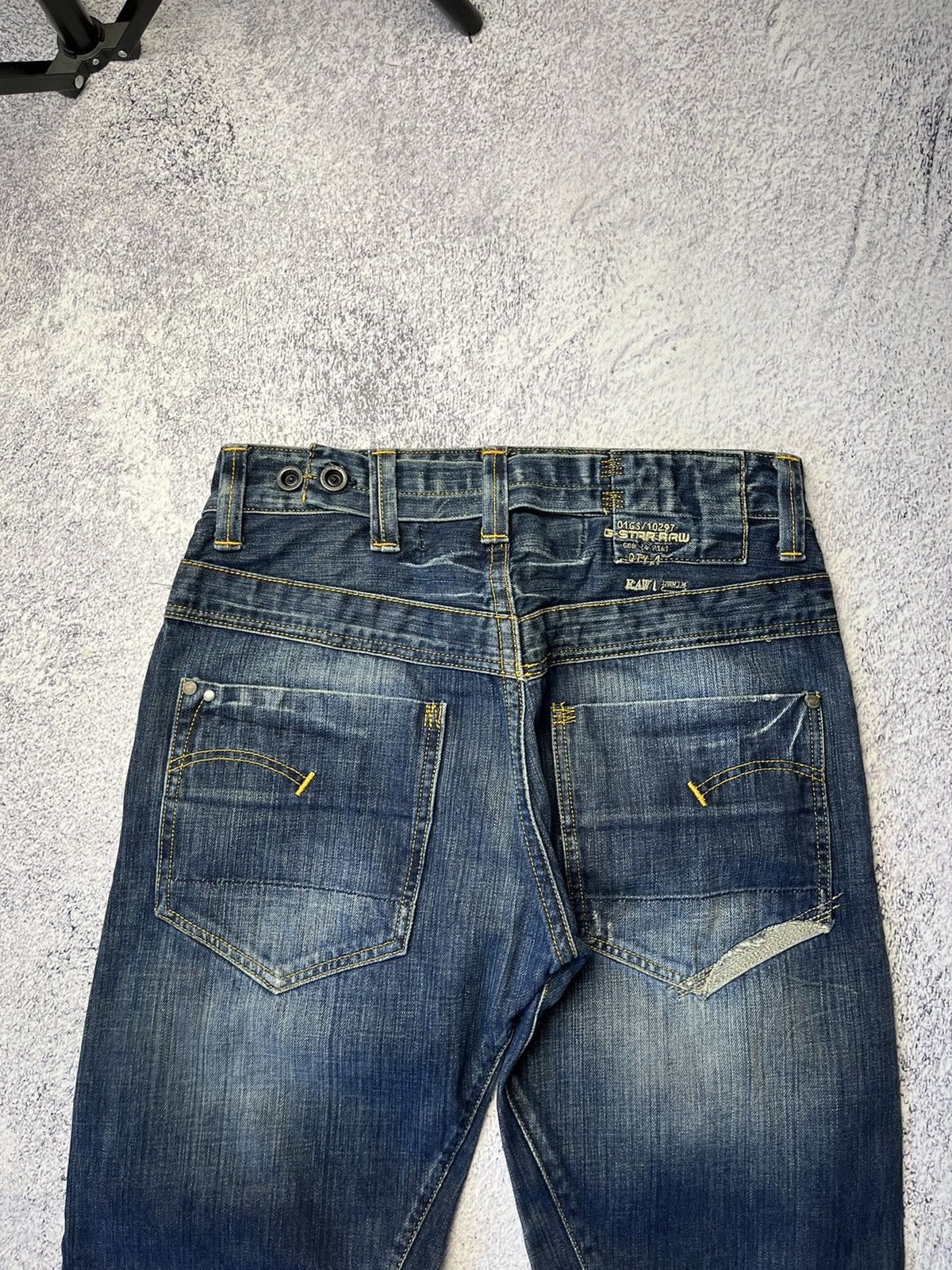 G-Star Vintage G Star Raw Denim Streetwear Jeans Japanese Y2K 32 Size US 32 / EU 48 - 18 Thumbnail
