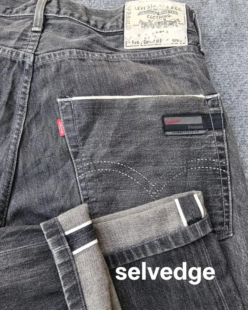 Fragment Design × Levi's Levi’s Fenom x Fragment Design Black Selvedge Made in Japan. Size US 34 / EU 50 - 19 Thumbnail