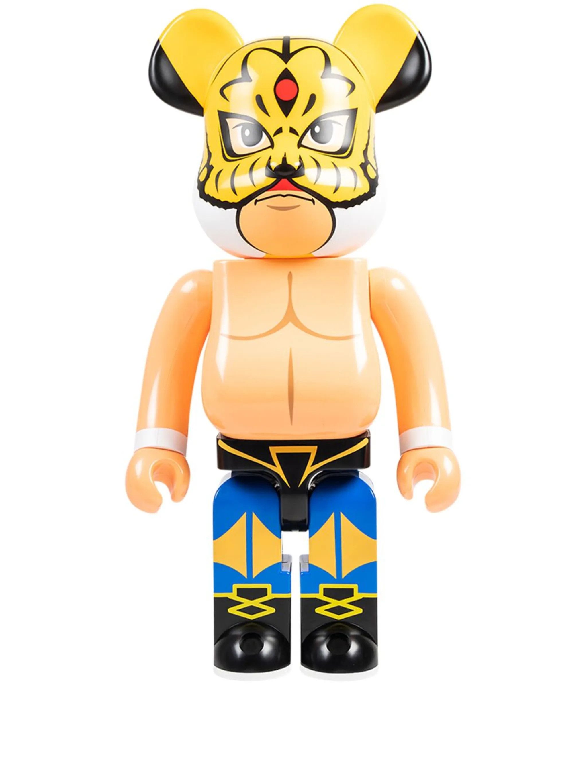 Medicom Toy o1c11t2y0125 Size: OS / "Tiger Mask'' Bearbrick Multicolor Size ONE SIZE - 1 Thumbnail