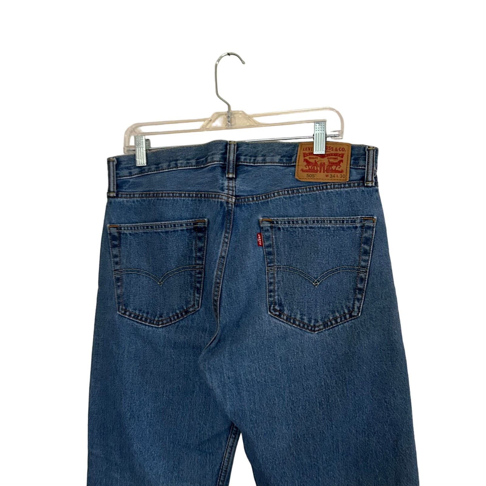 Levi's Levi's 505 Regular Fit Denim Jeans Men's Size 34x30 Y2K Rare Size US 34 / EU 50 - 5 Thumbnail