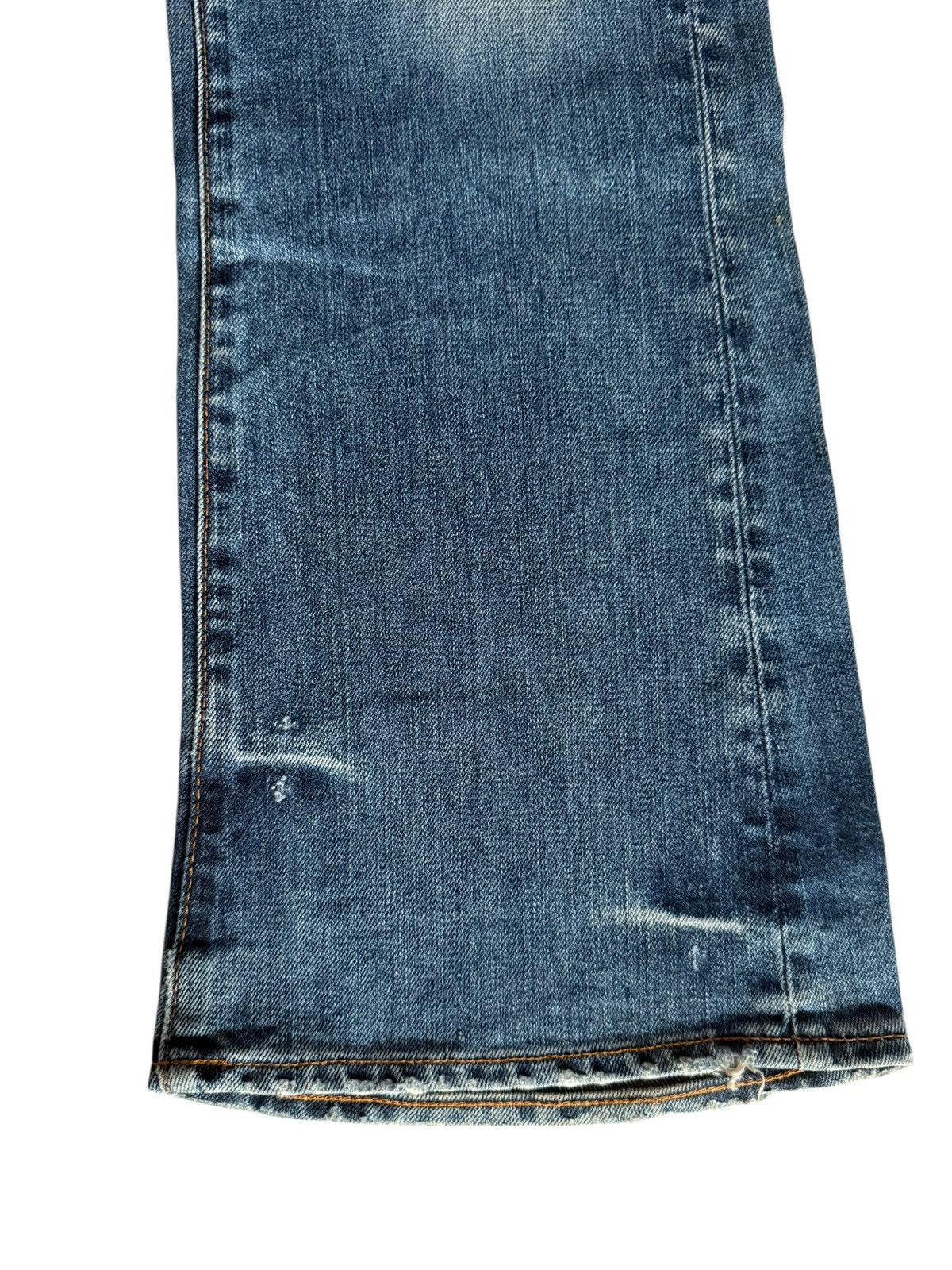 Tornado Mart Flared Jeans Sanford Distressed Faded Bootcut Denim Size US 31 - 7 Thumbnail