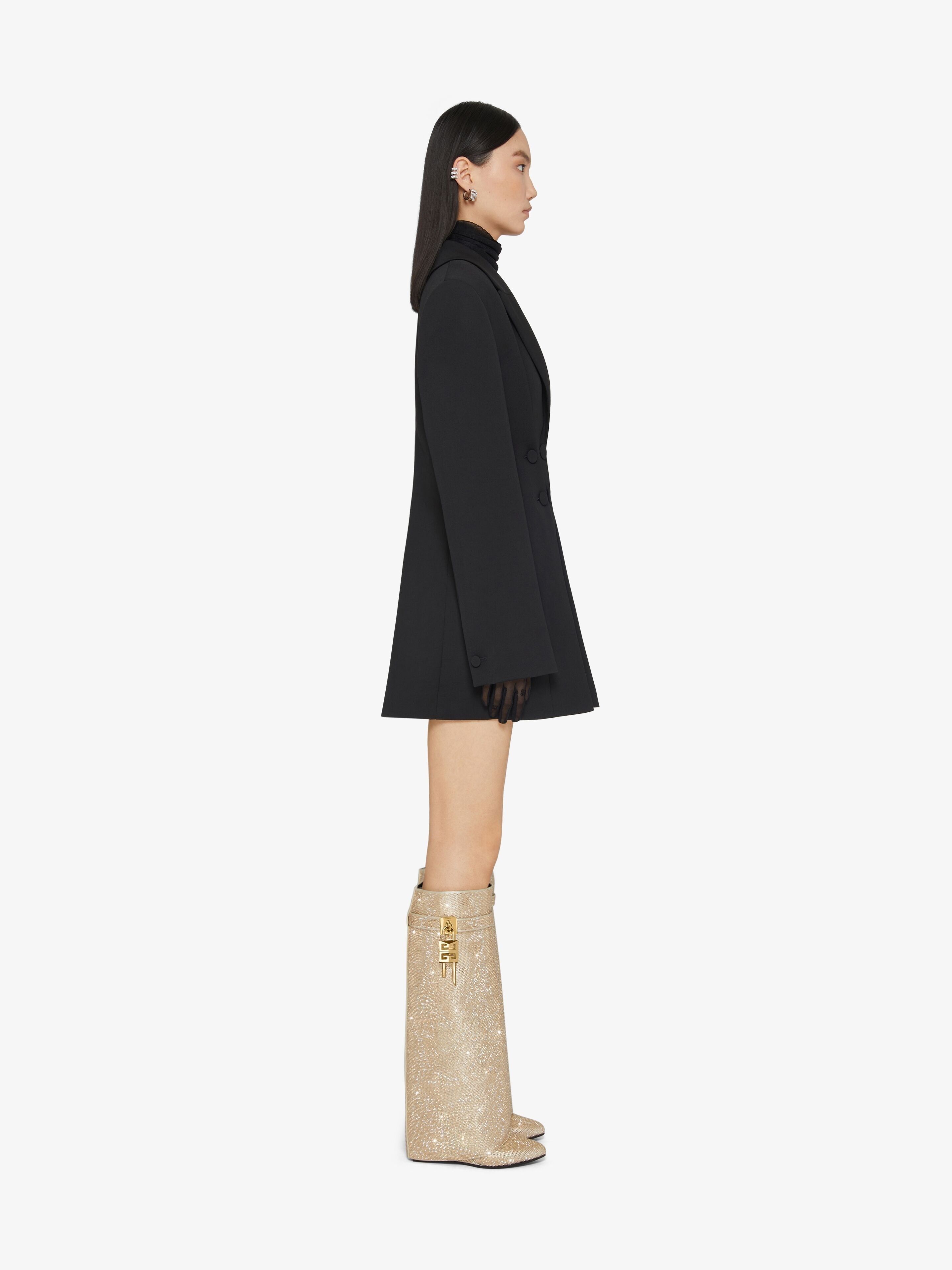 Givenchy o1srvl11e0525 Shark Lock Pant Boots 90mm in Almond Size US 12 / IT 42 - 2 Thumbnail