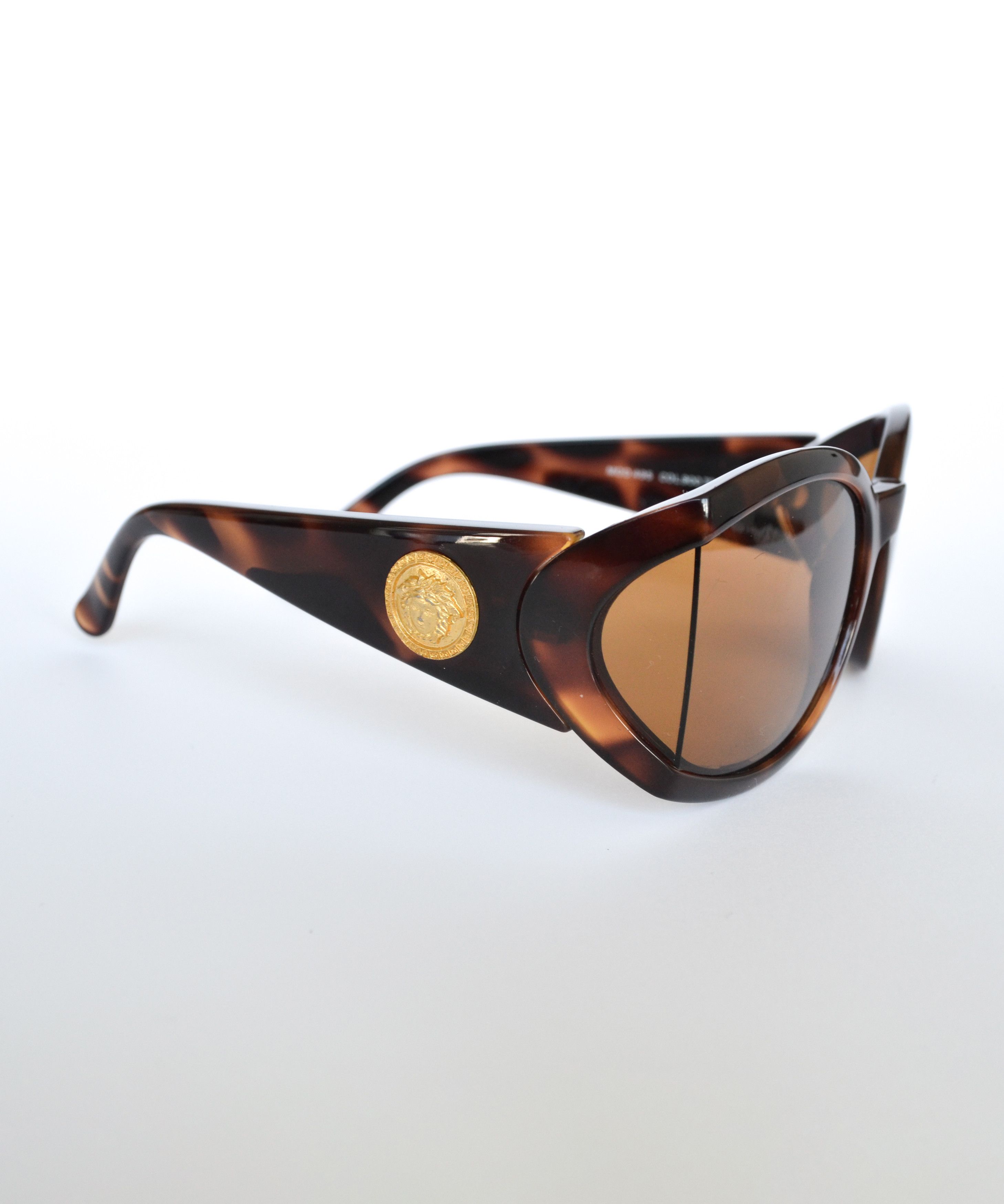 Versace 🔴 GIANNI VERSACE Sunglasses Medusa Mod 495 1998 Brown Size ONE SIZE - 1 Thumbnail