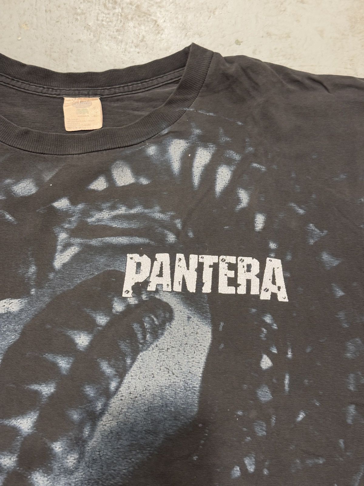 Band Tees × Vintage *RARE* PANTERA TRENDKILL TOUR 1996 AOP CHOPPED TEE Size US XL / EU 56 / 4 - 10 Thumbnail