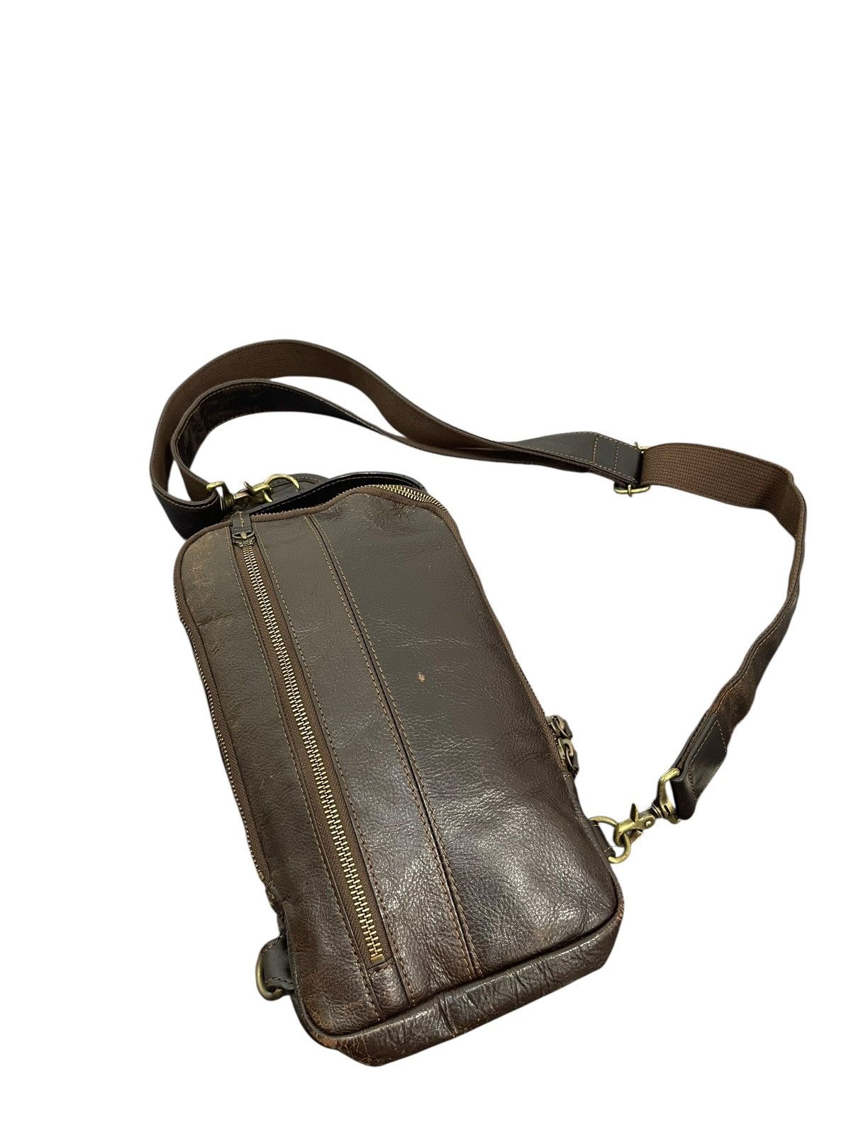 Genuine Leather Full Leather Chelica Cross Body Bag 6🟩 Size ONE SIZE - 5 Thumbnail