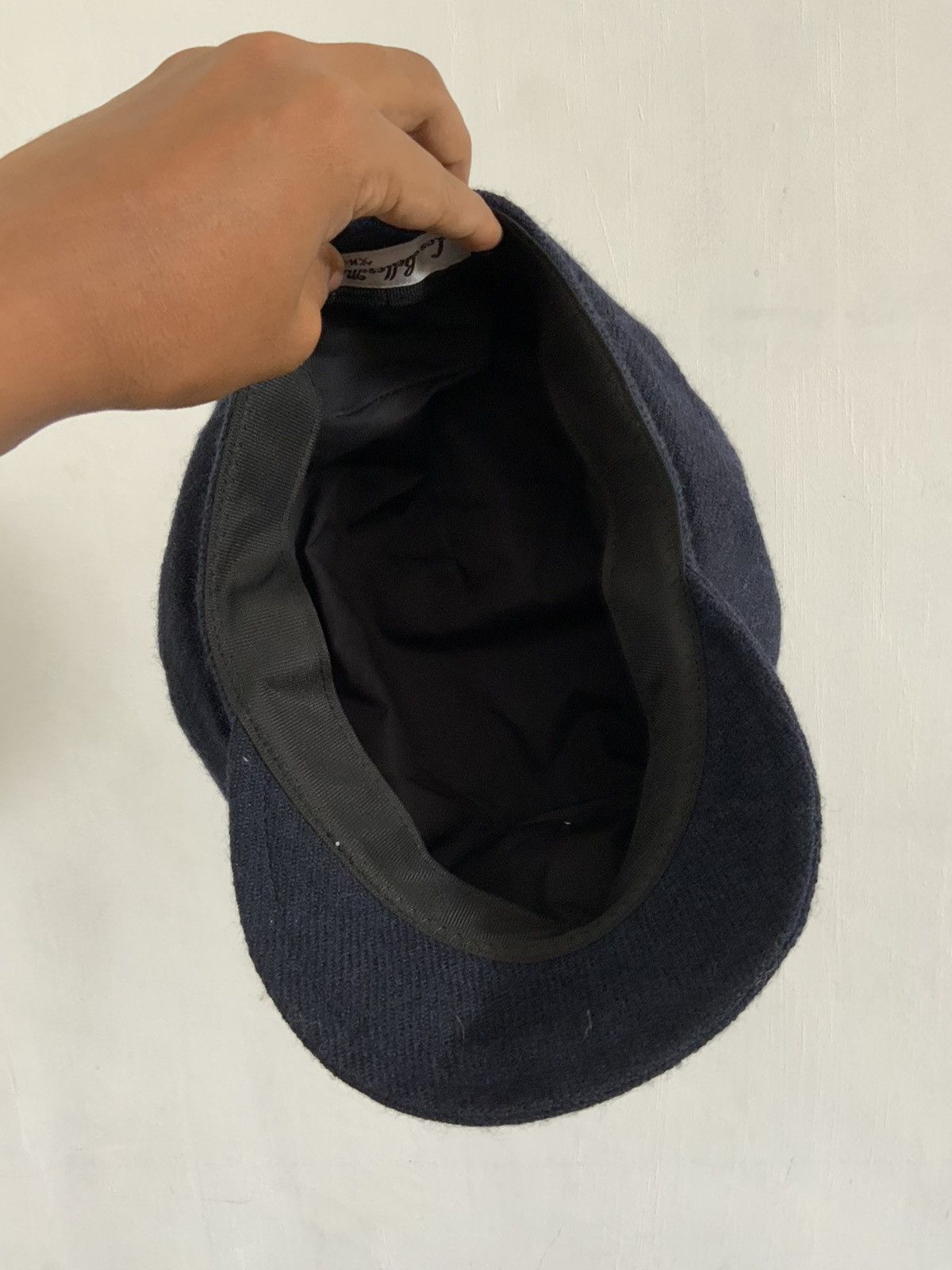 Japanese Brand Vintage Les Belles Modes Indigo Retro Hat Size ONE SIZE - 7 Thumbnail