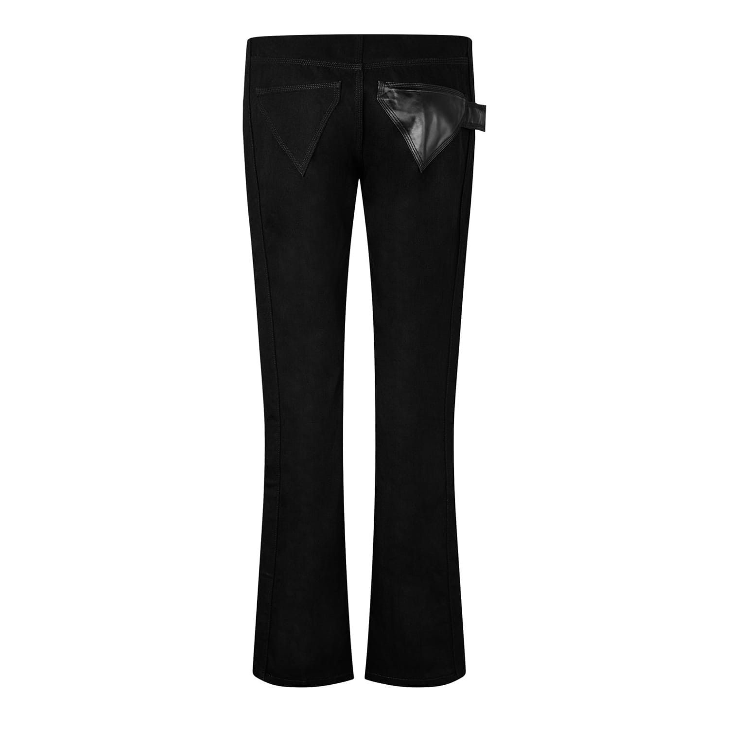 Bottega Veneta Bottega Veneta Bv Trousers in Black Size 42" / US 20 - 2 Thumbnail