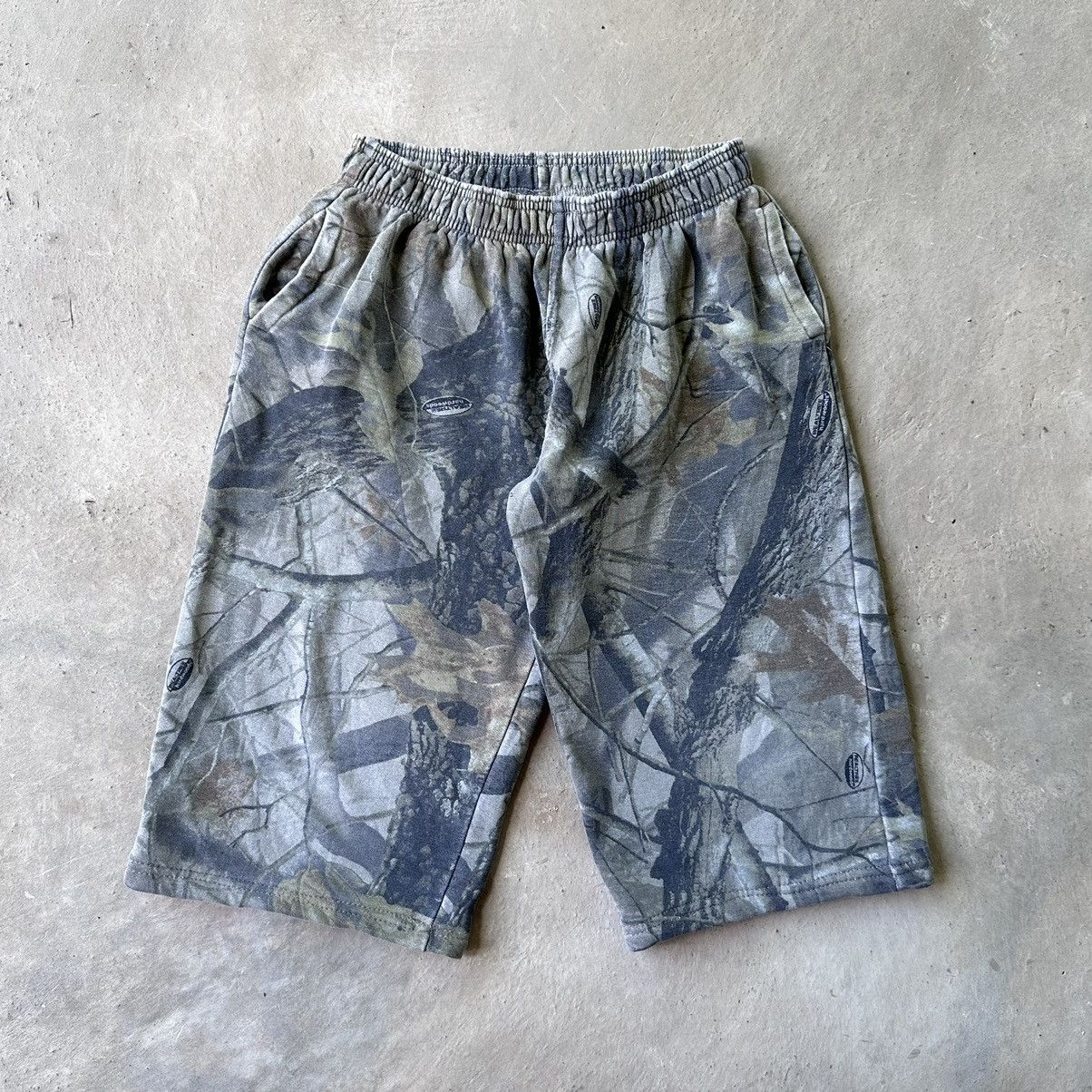 Carhartt × Wrangler (26-32x14.5) Crazy Vintage Y2K Realtree Camo Sweatpants Size US 26 / EU 42 - 1 Thumbnail