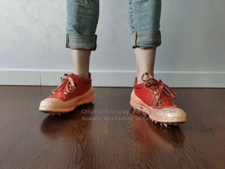 Carol Christian Poell Carol Christian Poell Red kangaroo leather sol shoes low-t Size US 7 / EU 40 - 1 Thumbnail