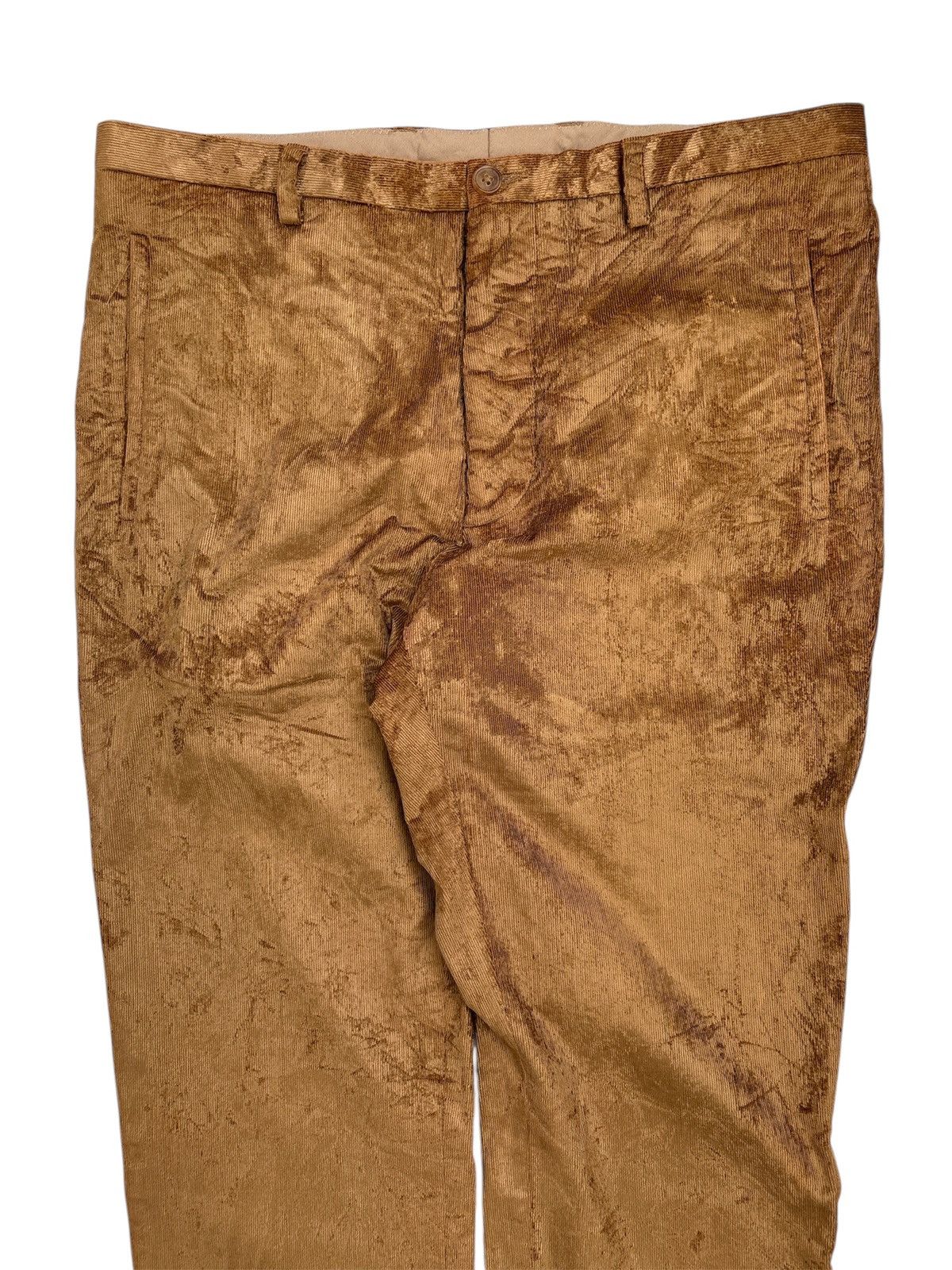 Maison Margiela Fall 2008 RUNWAY Martin era Gold Trousers Size US 31 - 5 Thumbnail