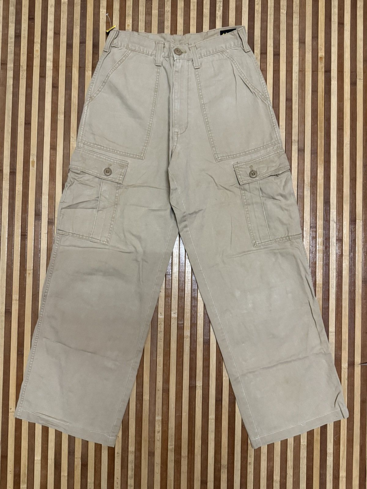 Schott Schott Japan Style Cargo Pants / Streetwear / Utility W26X29 Size US 26 / EU 42 - 2 Thumbnail
