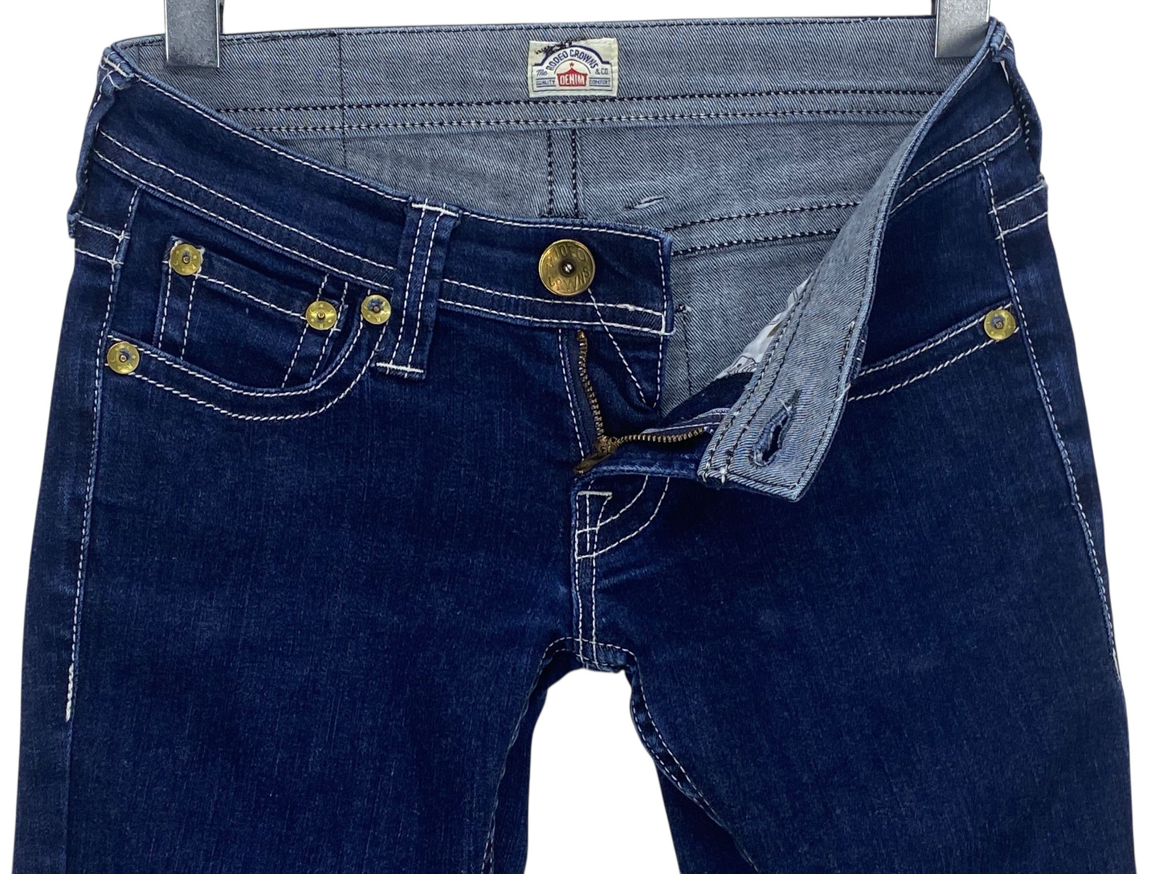 Japanese Brand Low Rise Skinny Jeans Size 26" / US 2 / IT 38 - 8 Thumbnail