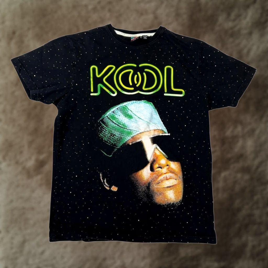 Vintage Kool Moe Dee Rocksmith Tokyo T-Shirt Mens Medium Black All Over Print Vintage Size US M / EU 48-50 / 2 - 1 Thumbnail