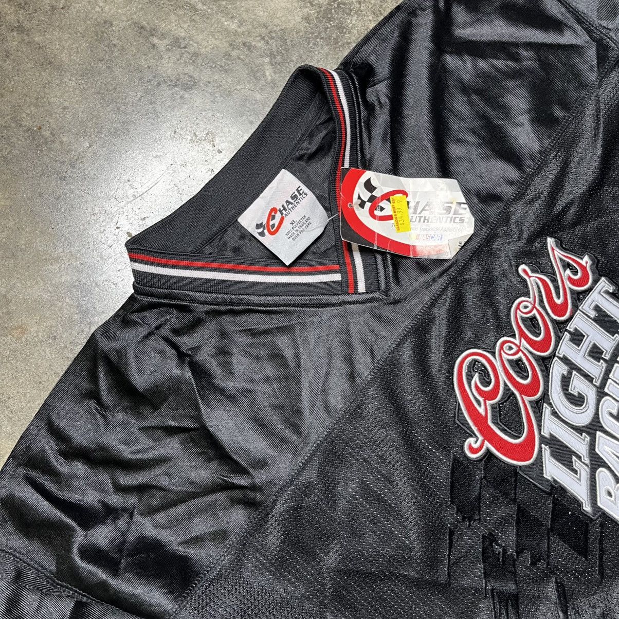 Chase Authentics vintage deadstock coors light nascar racing baggy jersey Size US XL / EU 56 / 4 - 6 Thumbnail
