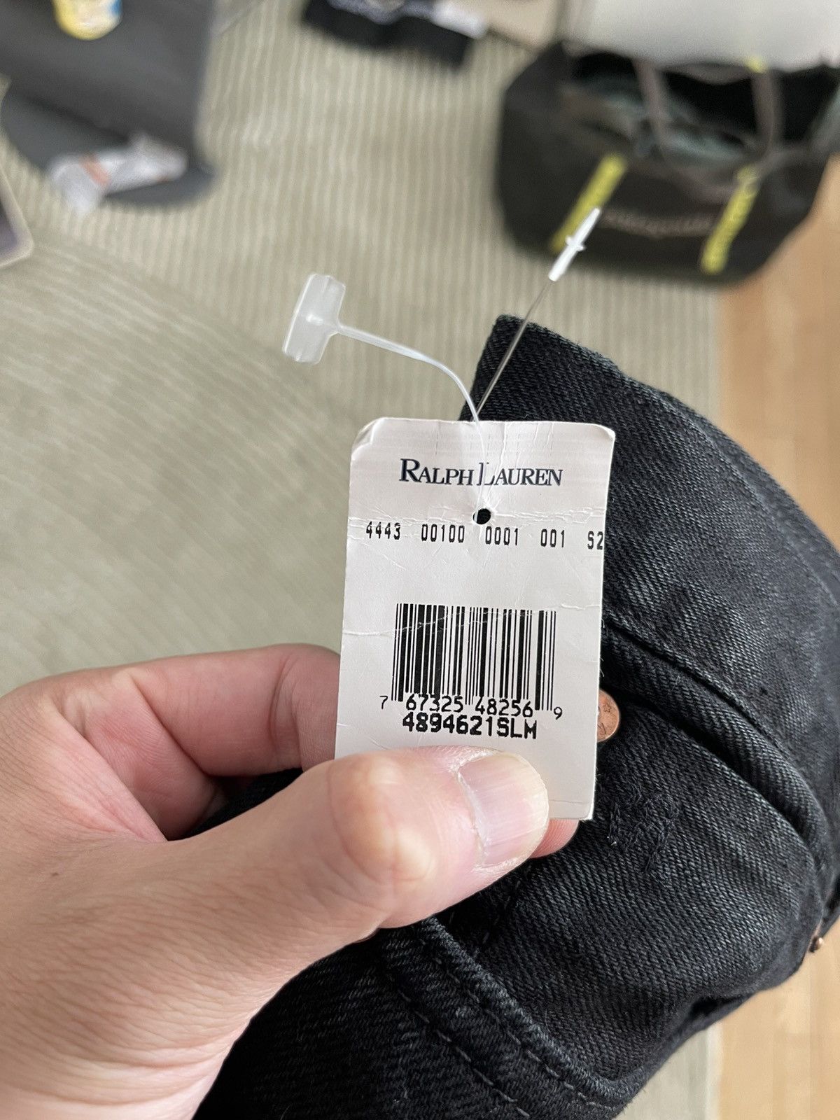 RRL Ralph Lauren Double RL RRL Black Denim Slim Size 31x34 Made in USA Size US 31 - 4 Thumbnail