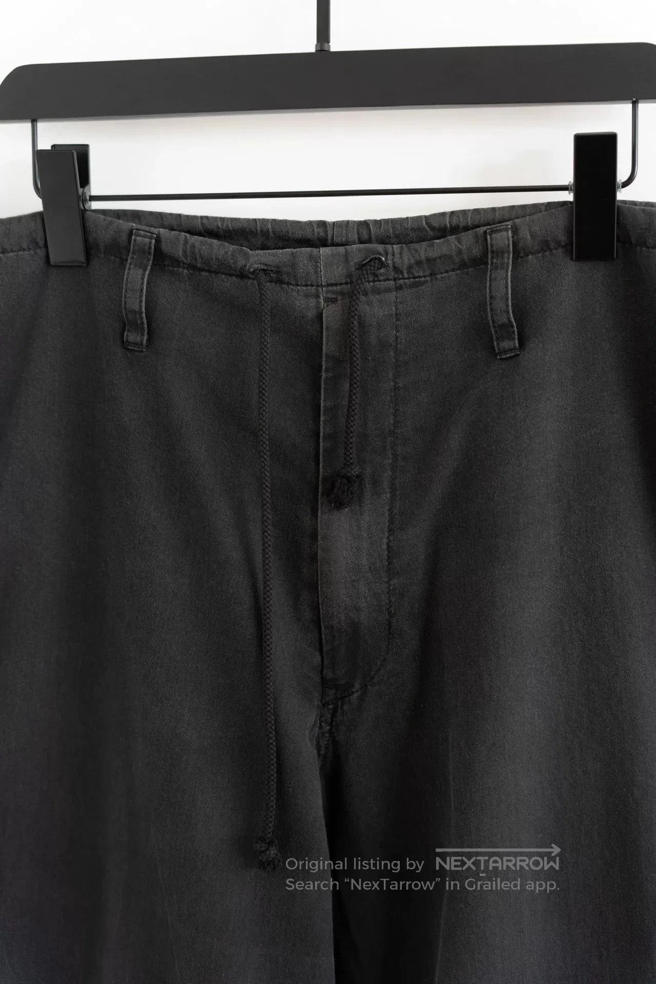 Yohji Yamamoto Yohji Yamamoto Black Straight Leg Pants. Size US 26 / EU 42 - 3 Thumbnail