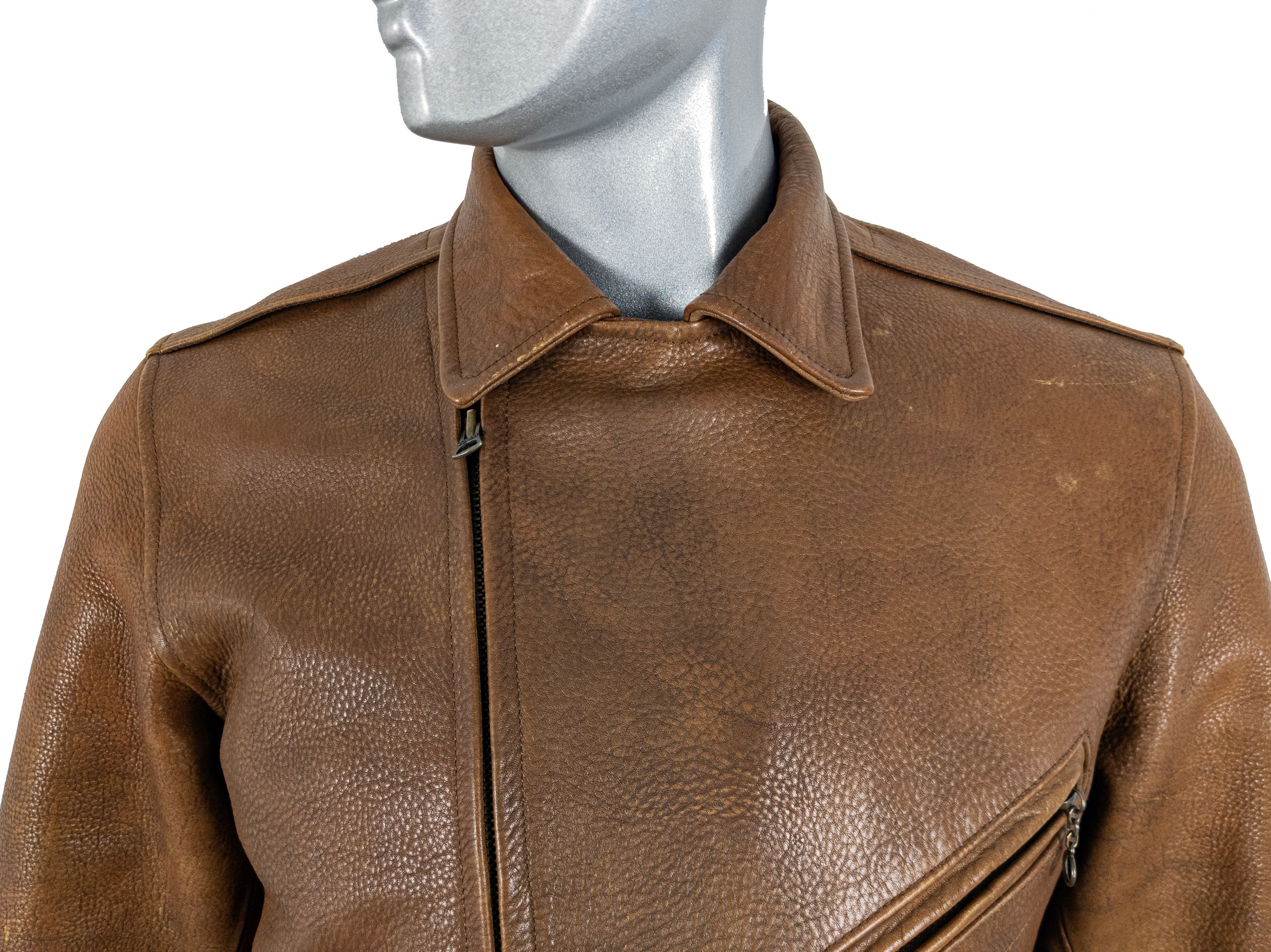 Polo Ralph Lauren Polo Ralph Lauren Leather Motorcycle Jacket J 24 Type Size US S / EU 44-46 / 1 - 13 Thumbnail
